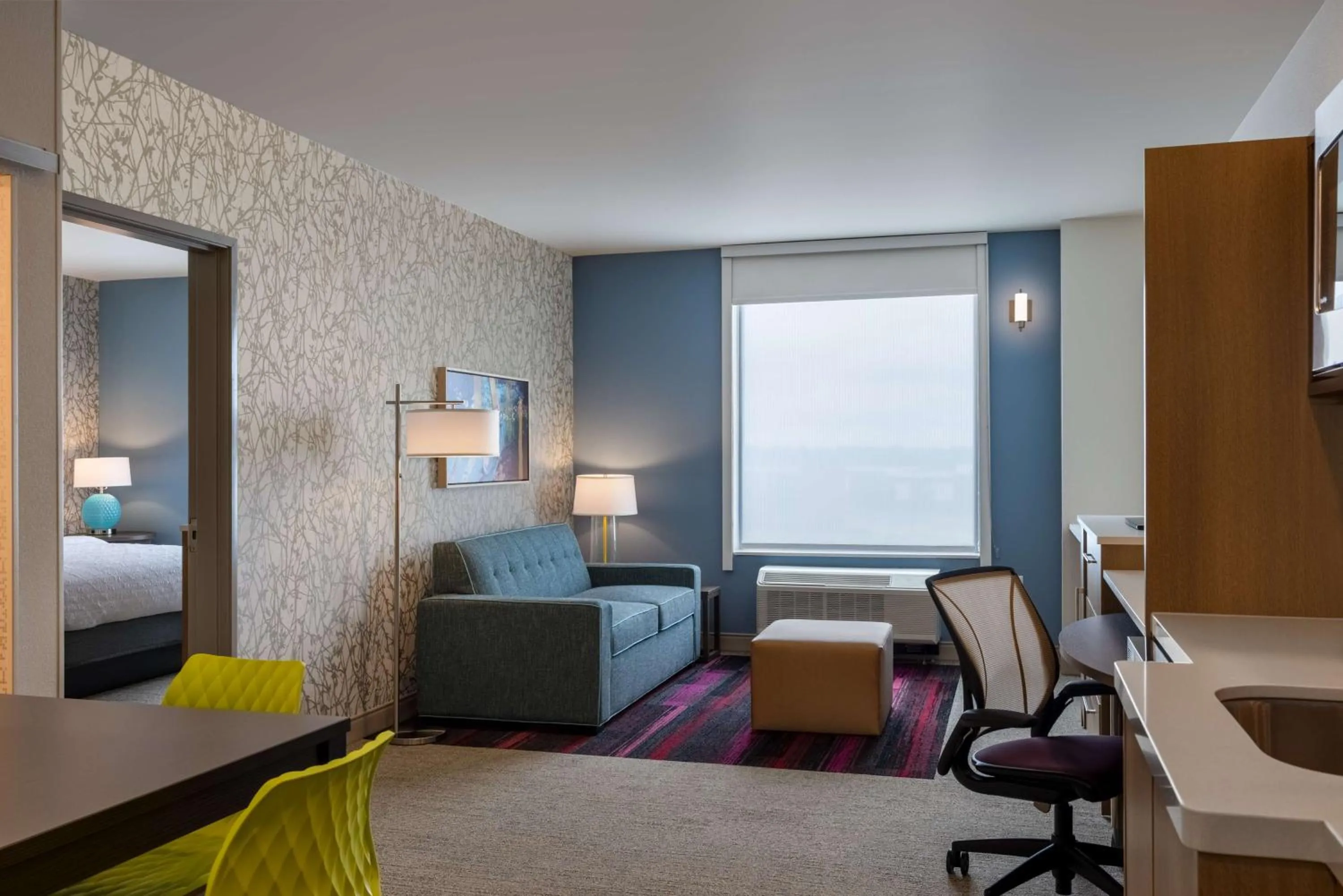 One-Bedroom King Suite in Home2 Suites By Hilton Ankeny