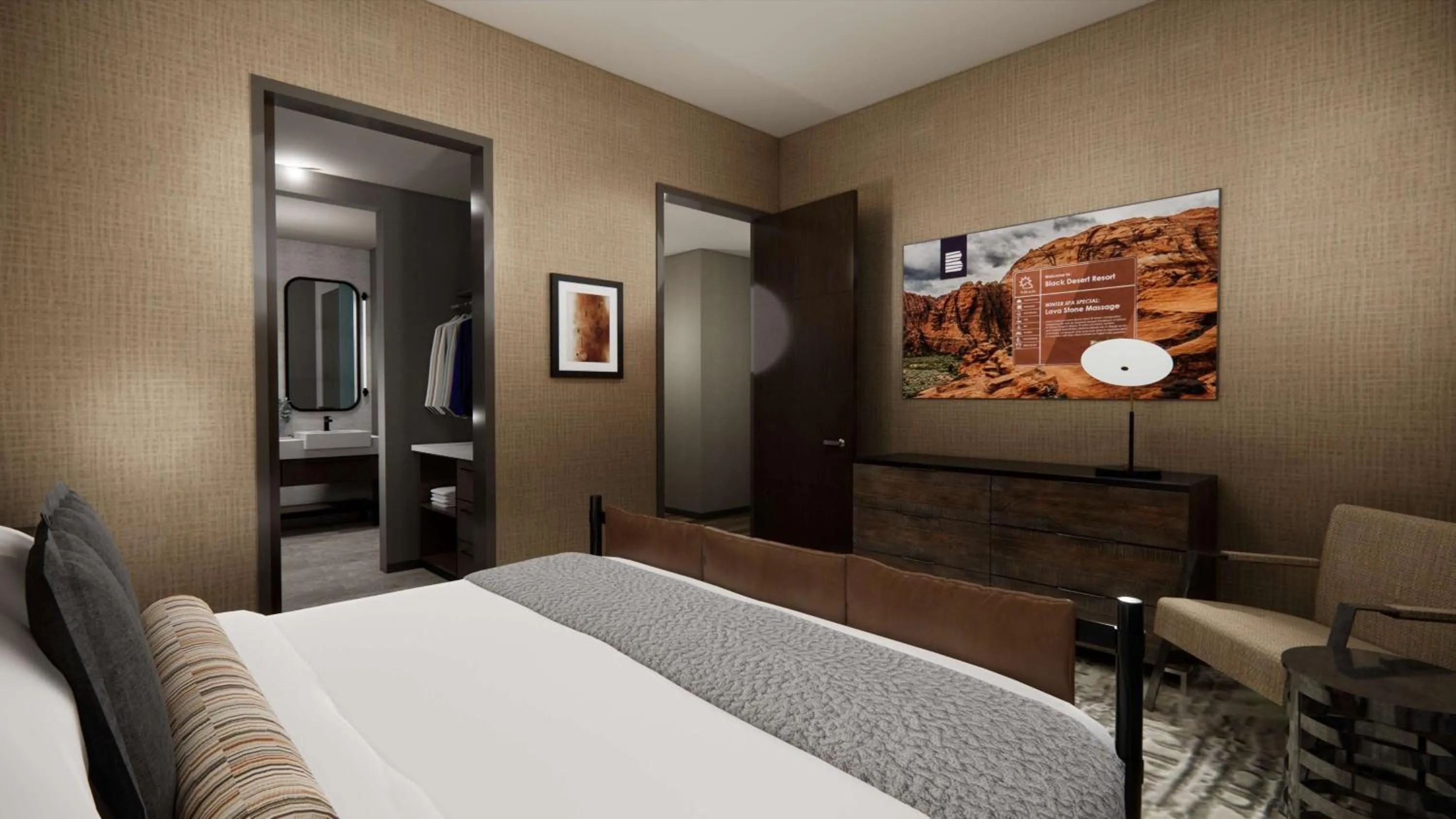 Deluxe King Room in Black Desert Resort