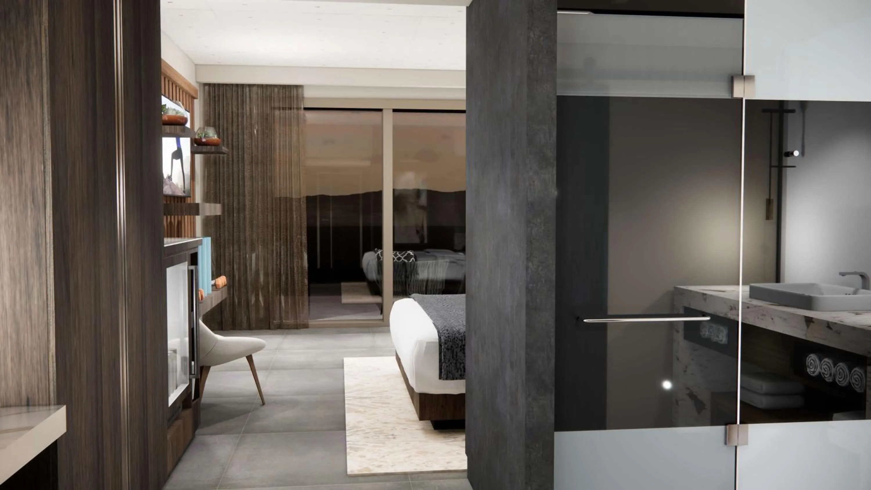 Quadruple Room in Black Desert Resort