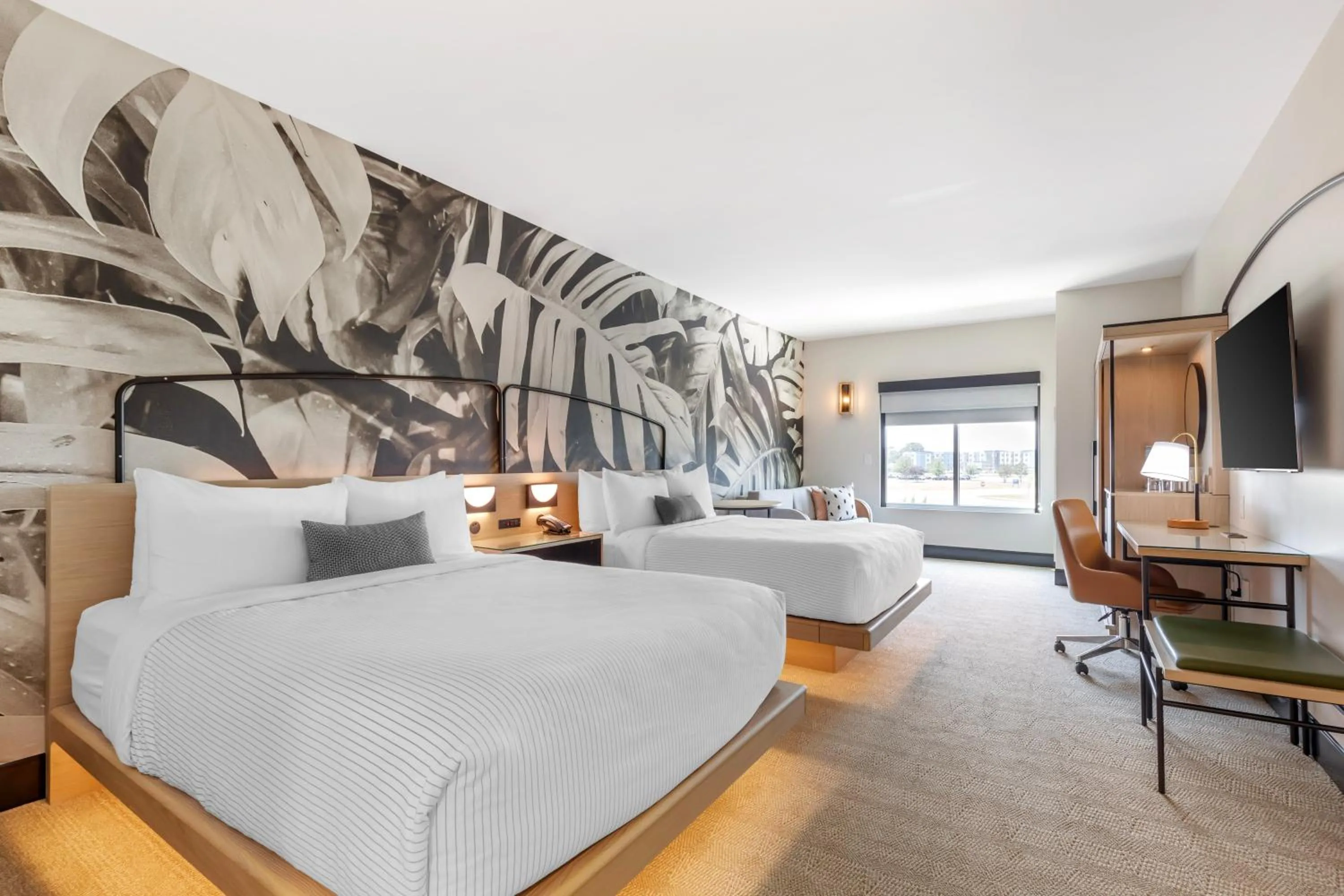 Queen Room with Two Queen Beds - Non-Smoking in Cambria Hotel Rehoboth Beach