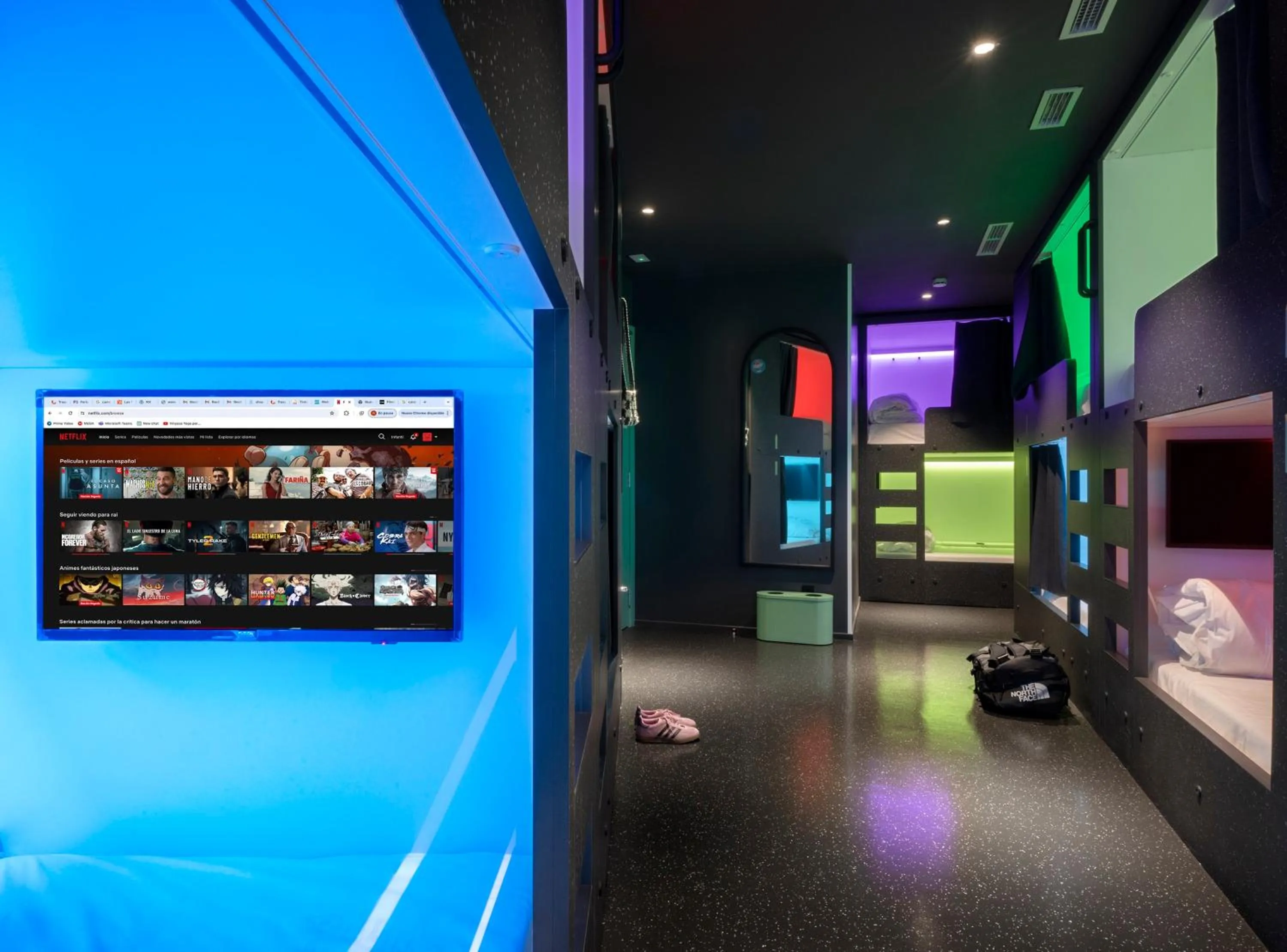 Cabin Female Ensuite in AMISTAT City Hostel Barcelona