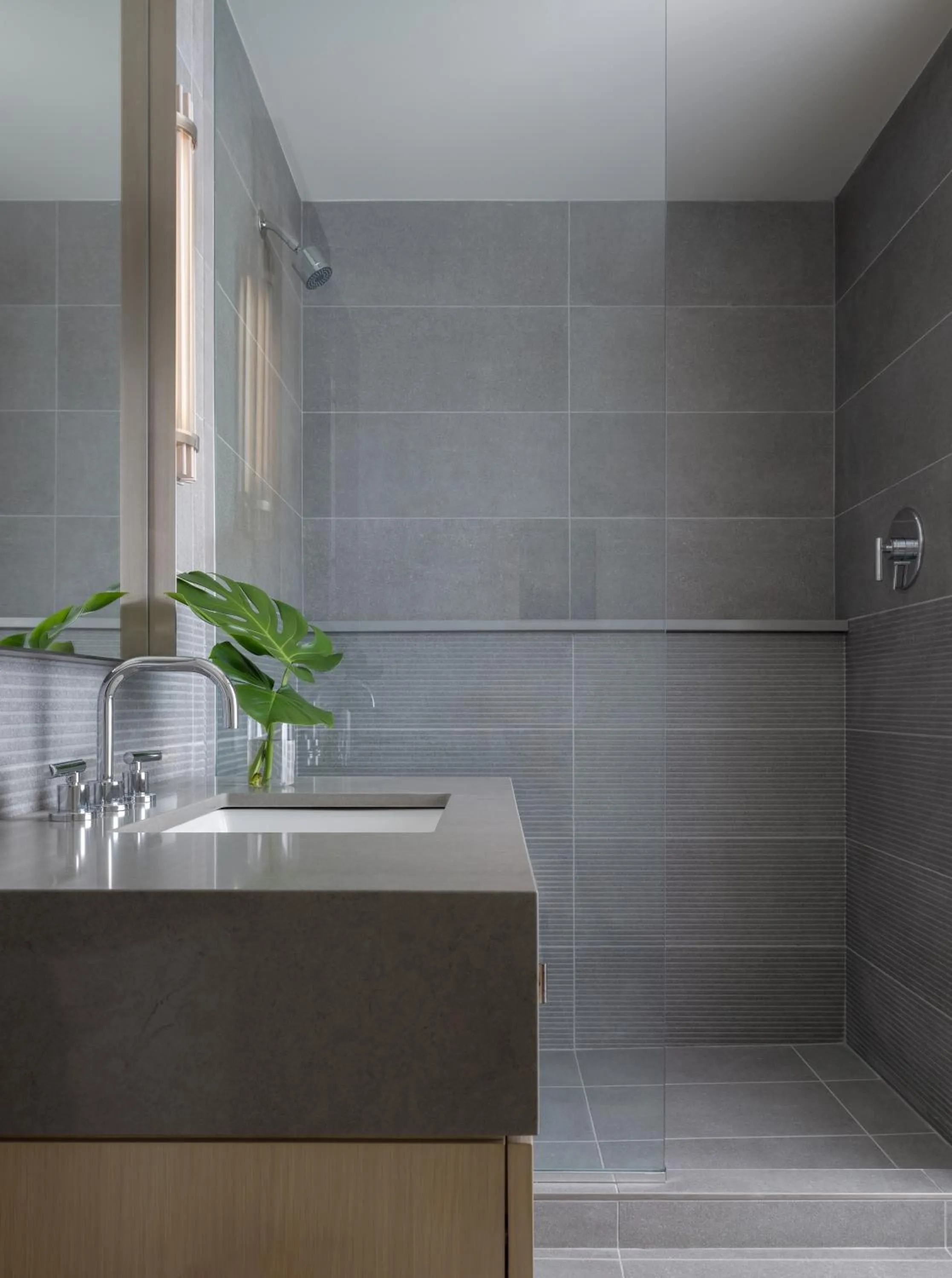 Queen Room with Two Queen Beds and Mobility Accessible Roll-In Shower in Kimpton Claret Hotel by IHG