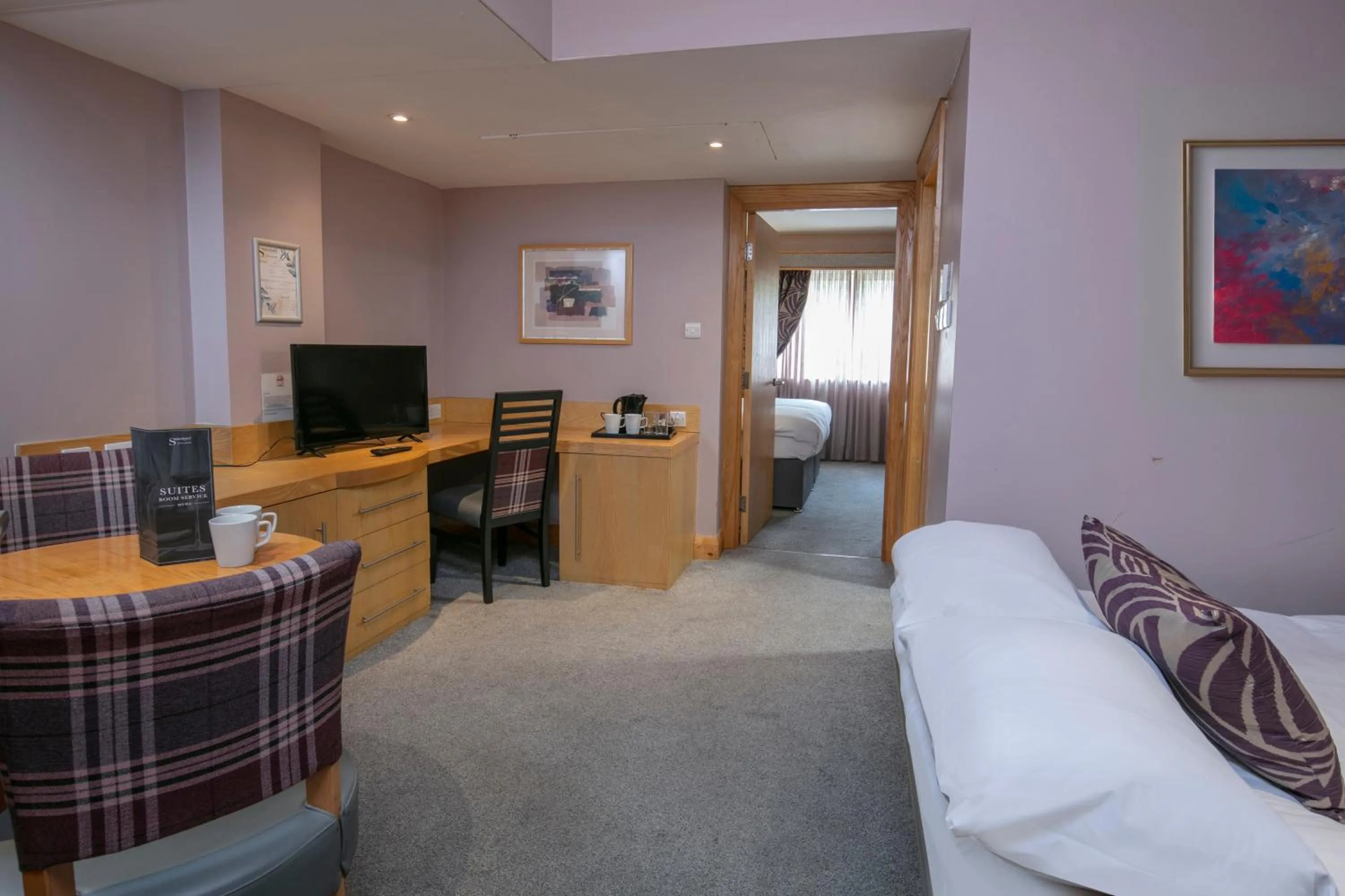 Superior Family Room with One King Bed and Sofa Bed - Non-Smoking in Best Western Premier Knowsley Suites Hotel & Spa