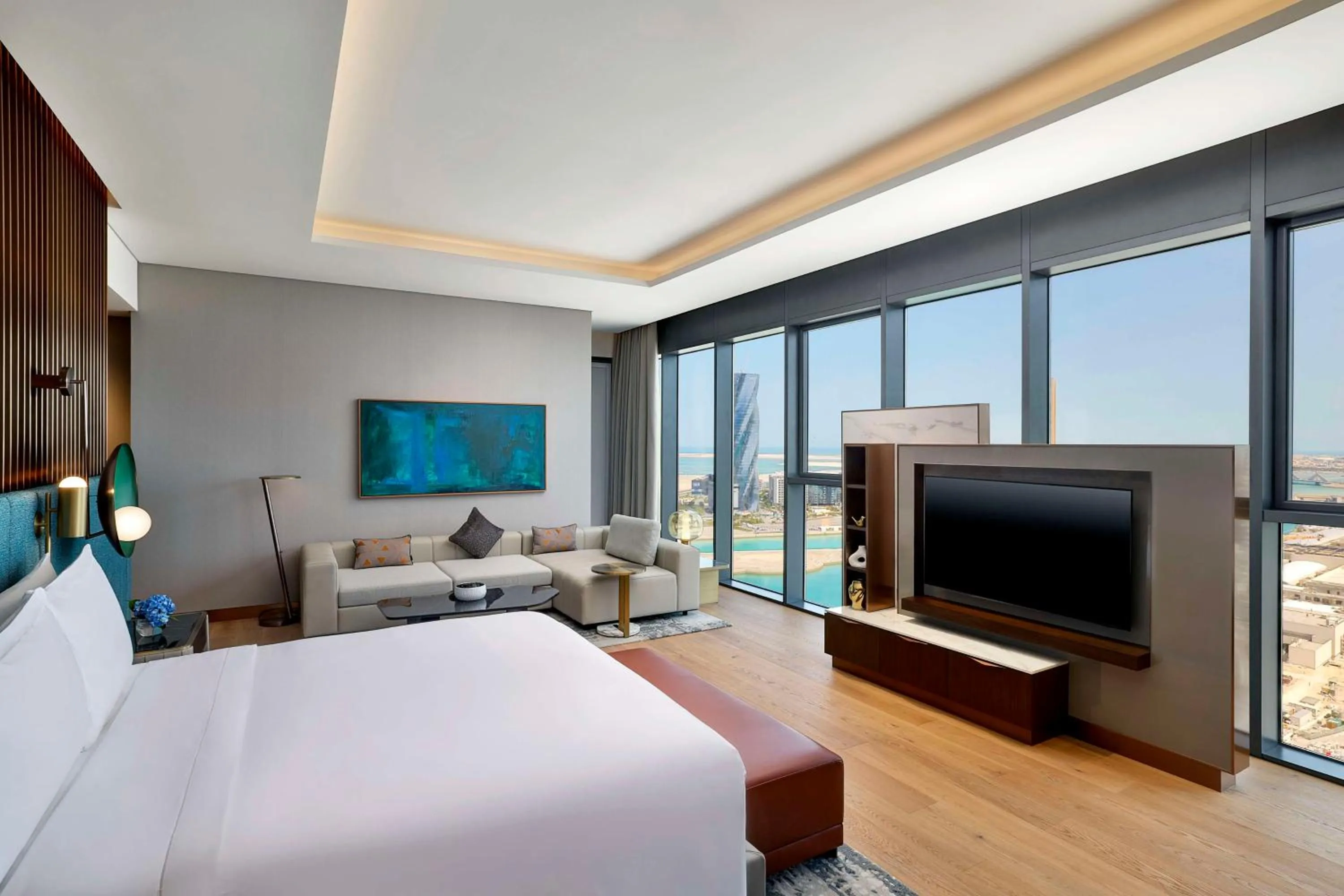 Penthouse with Private Pool - Panoramic View in Conrad Bahrain Financial Harbour