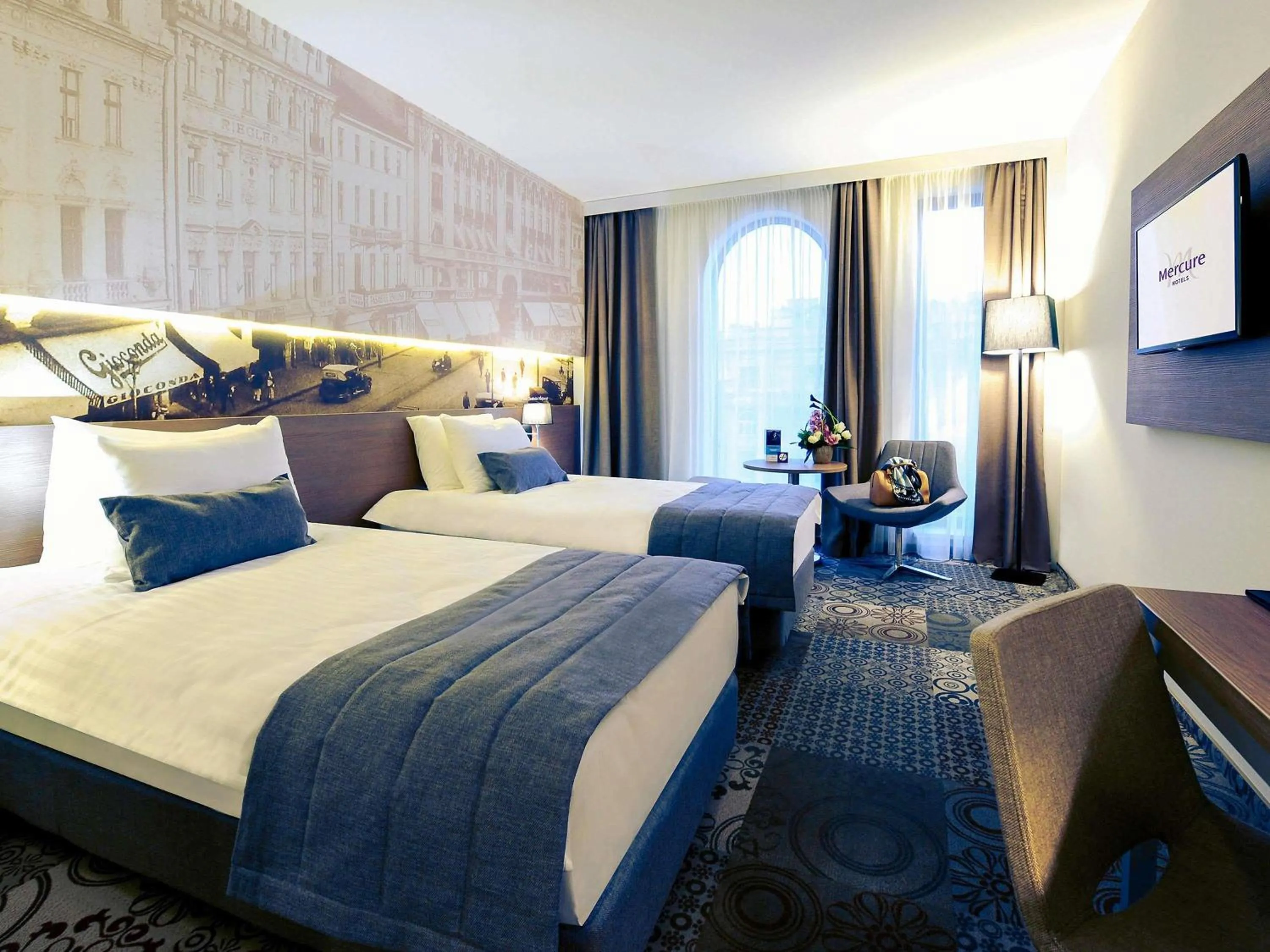 Superior Twin Room in Mercure Bucharest City Center
