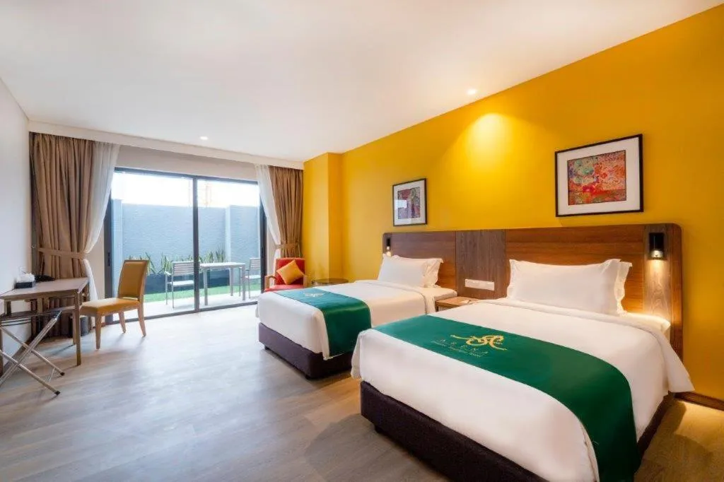 Superior Twin Room with Garden View in Arena Premier Hotel