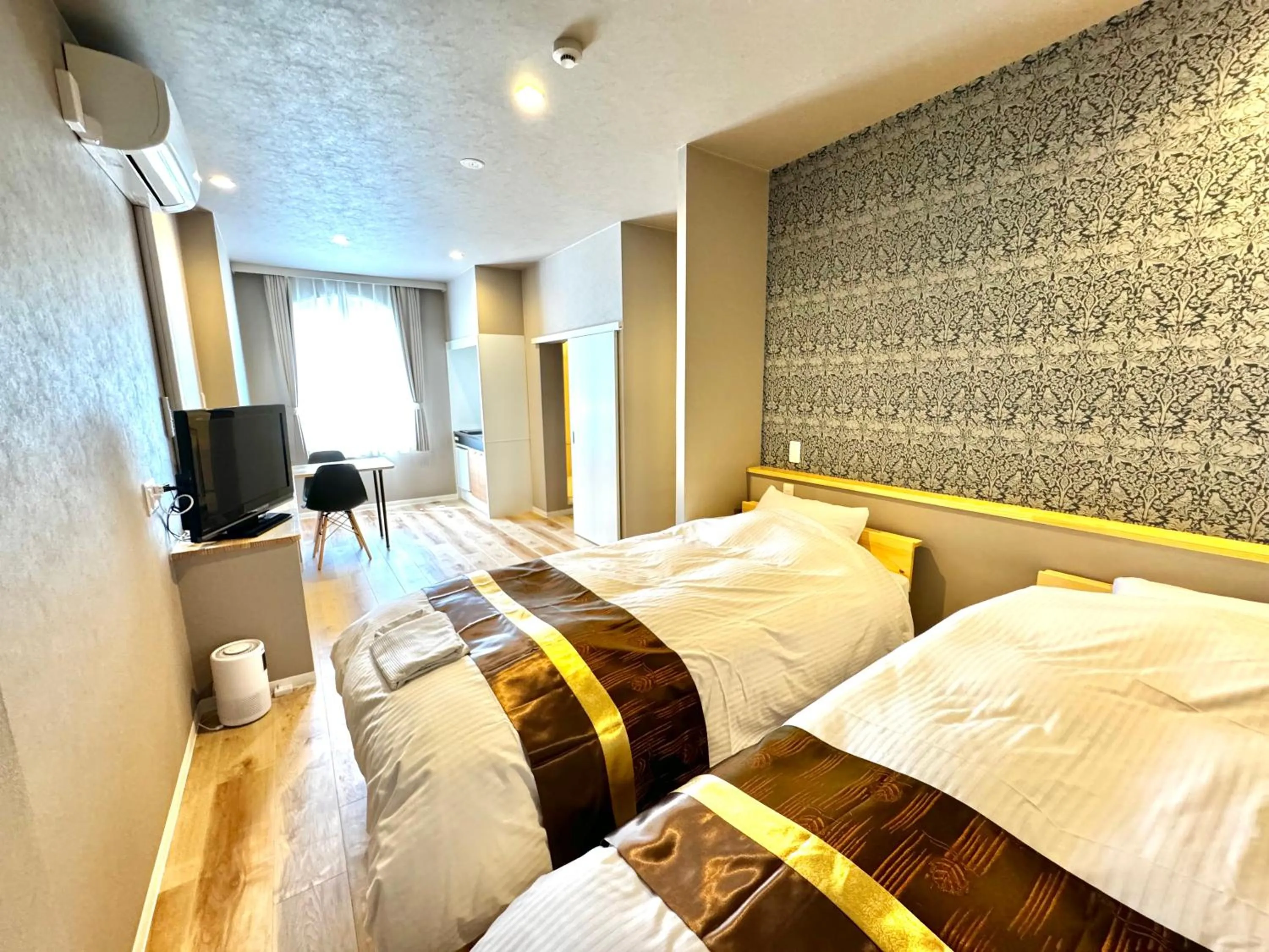 Standard Twin Room - single occupancy in Beppu onsen Resort Stay Spa Tsurumi