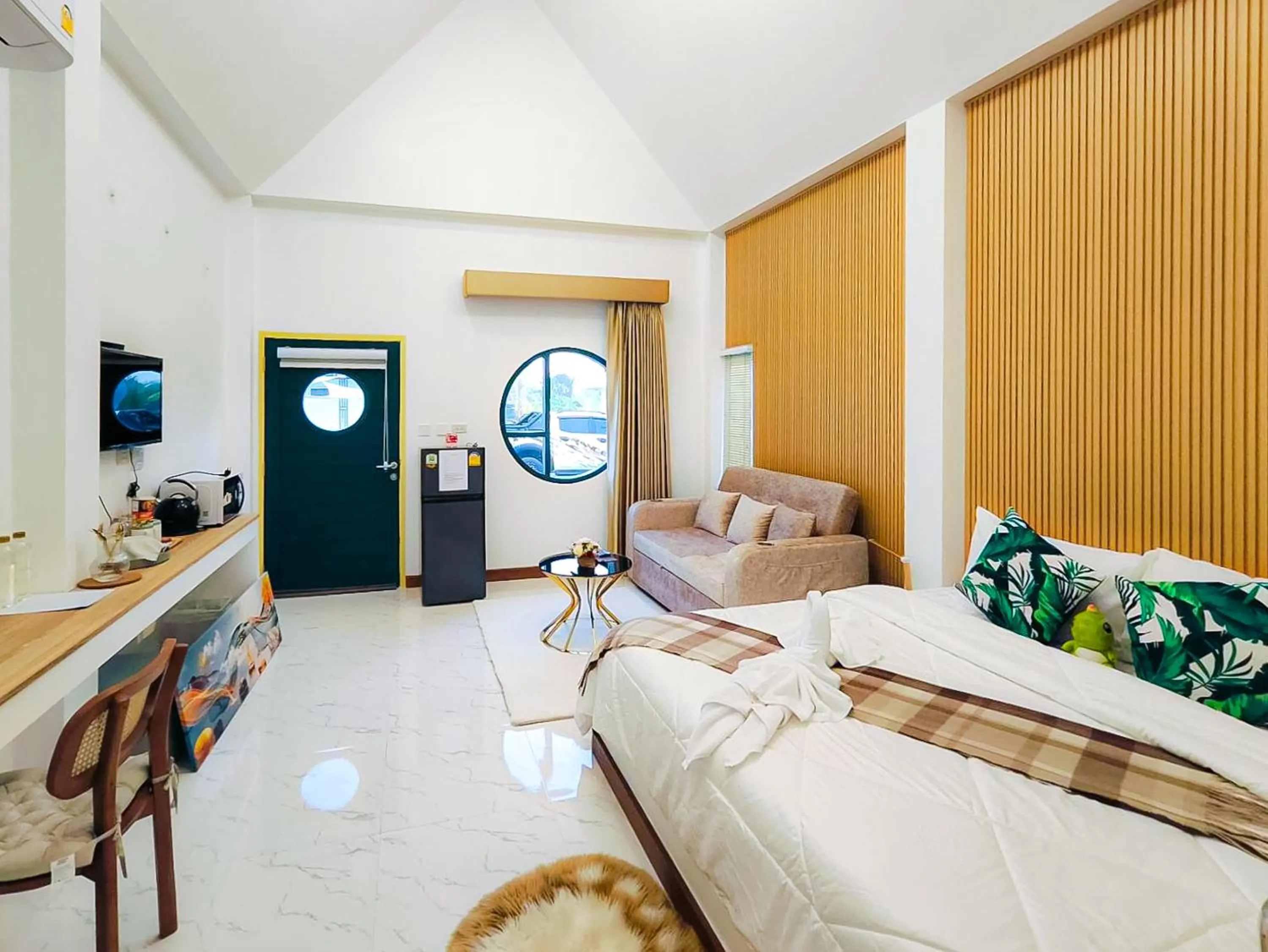 Junior Suite with Pool View in 189Premier Villa Lamphun