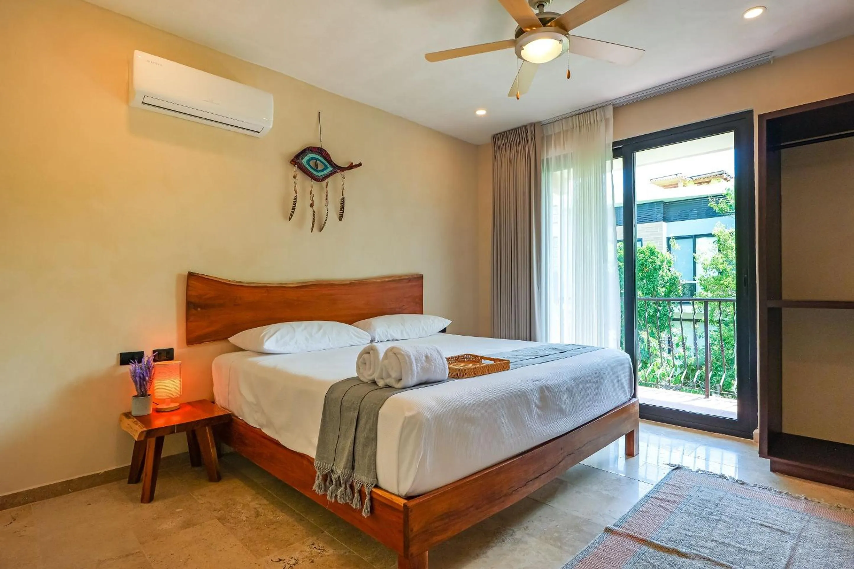 Two-Bedroom Apartment with Balcony and Terrace in Calea Tulum Boutique Hotel
