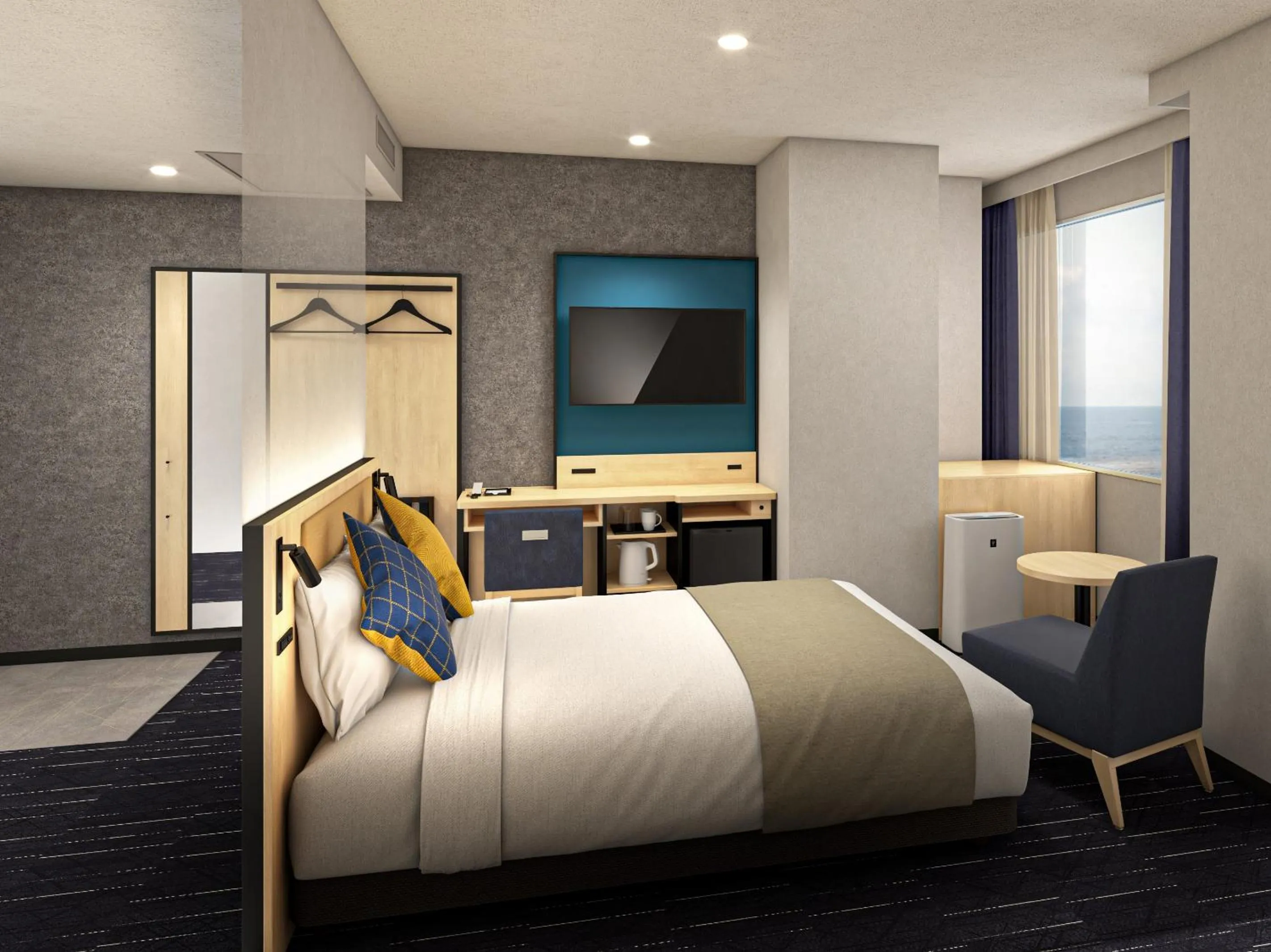 Renewal Standard Queen Room - Non-Smoking in HOTEL MYSTAYS Miyazaki