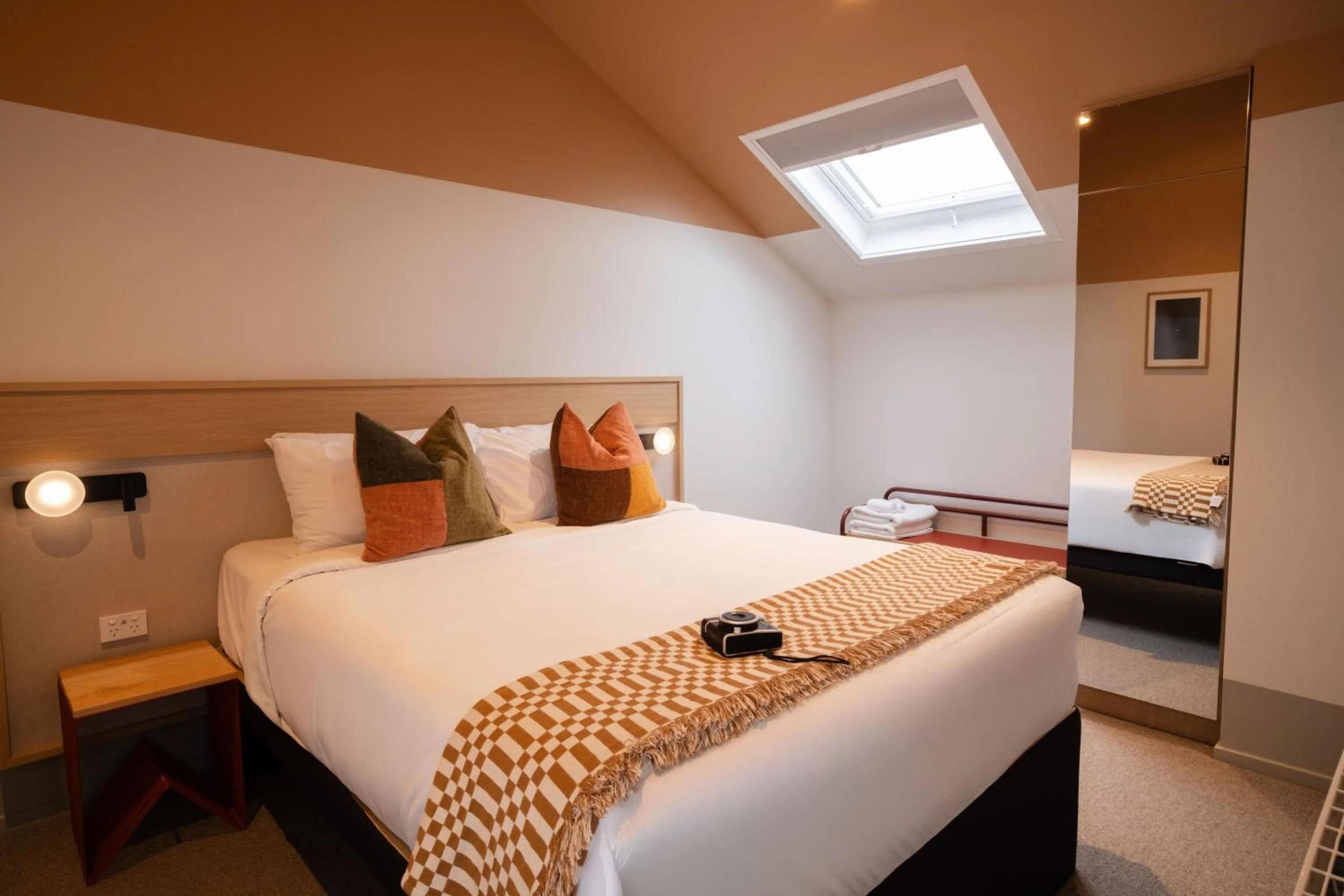 Family Loft Suite with Queen and Bunk in Drifter Christchurch