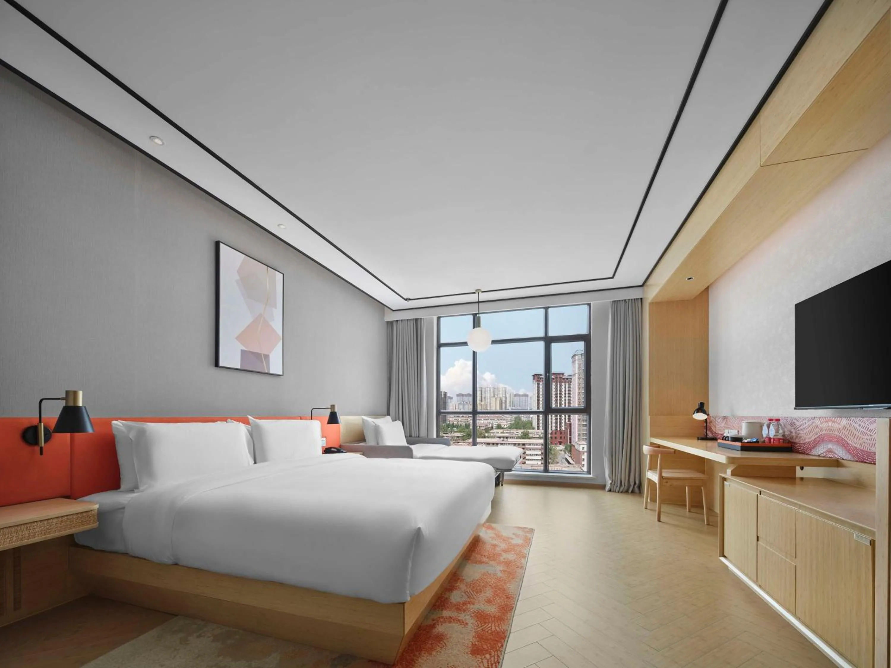 Family King Room with Sofa Bed in Hilton Garden Inn Aksu Downtown