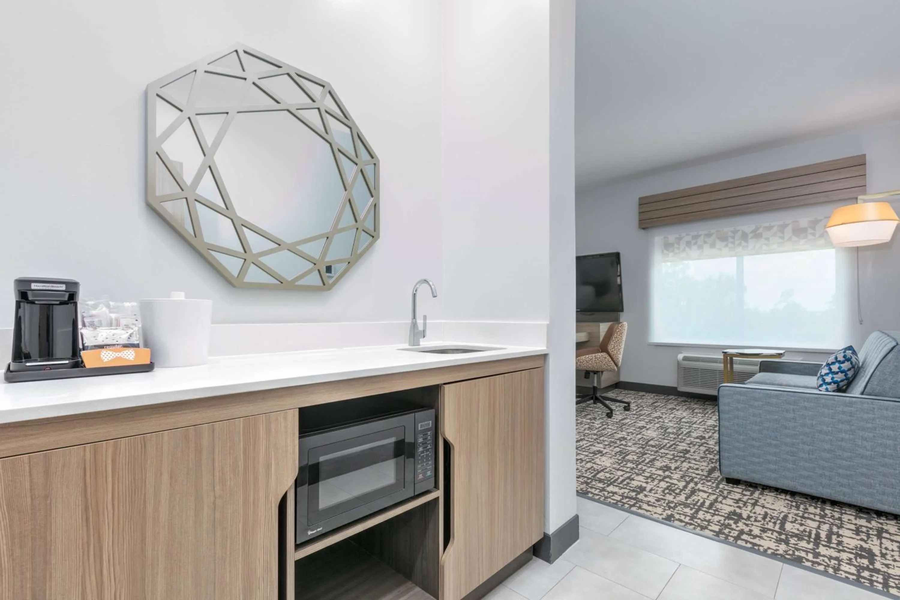 King Studio Suite in Hampton Inn & Suites by Hilton Shenandoah The Woodlands