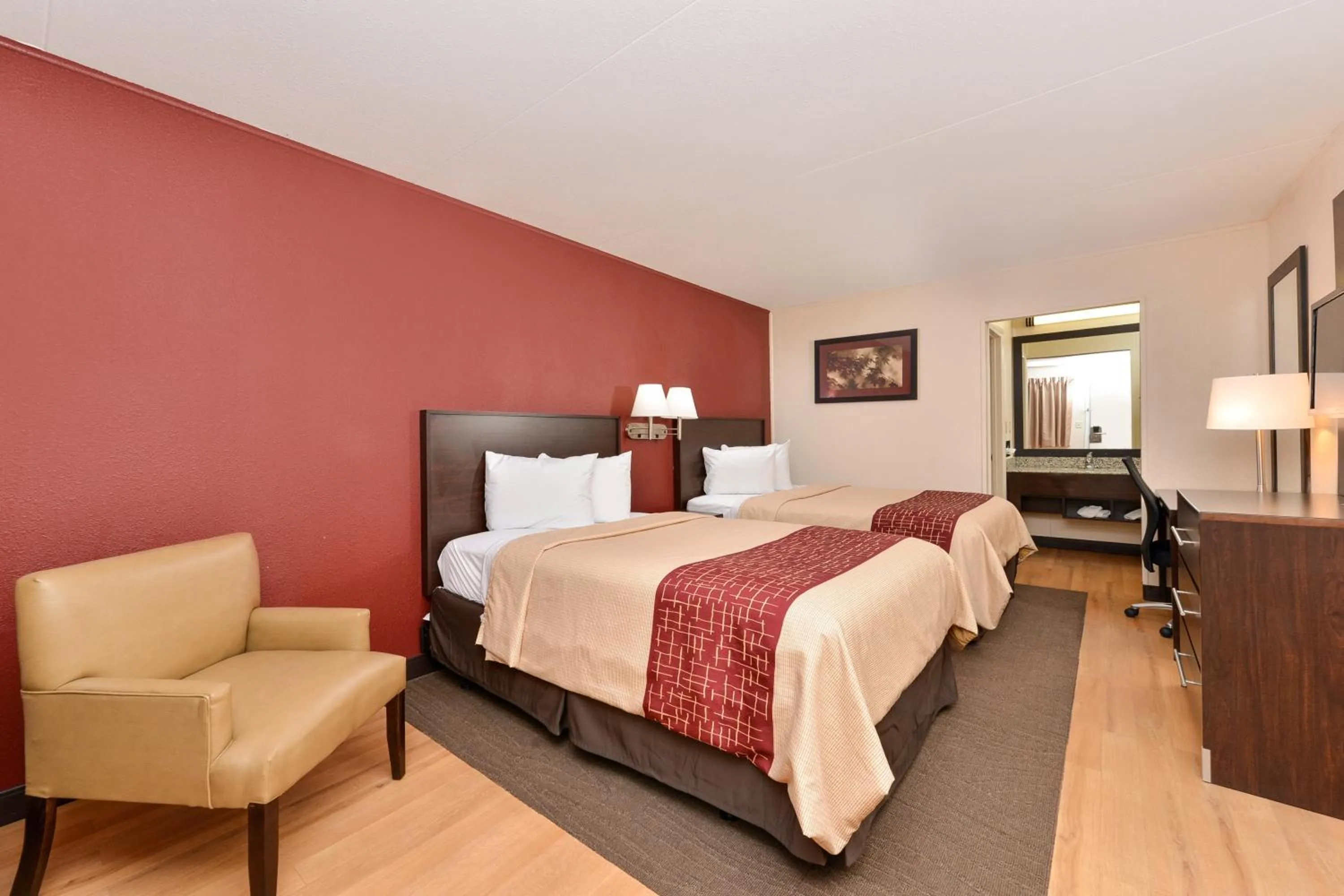Deluxe Double Room with Two Double Beds Smoke-Free in Red Roof Inn Marietta
