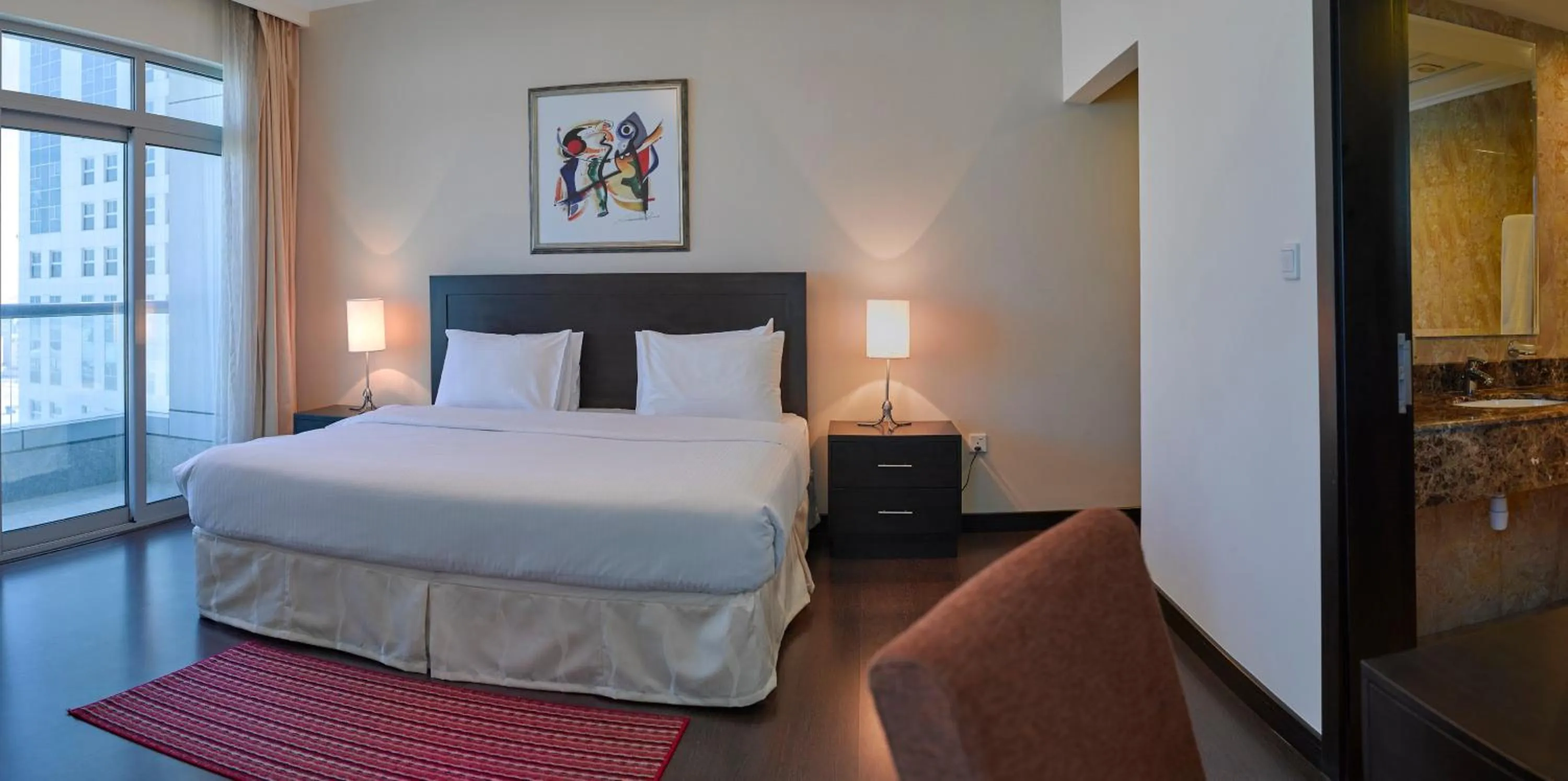 One-Bedroom Apartment with City View - single occupancy in Tulip Hotel & Suites