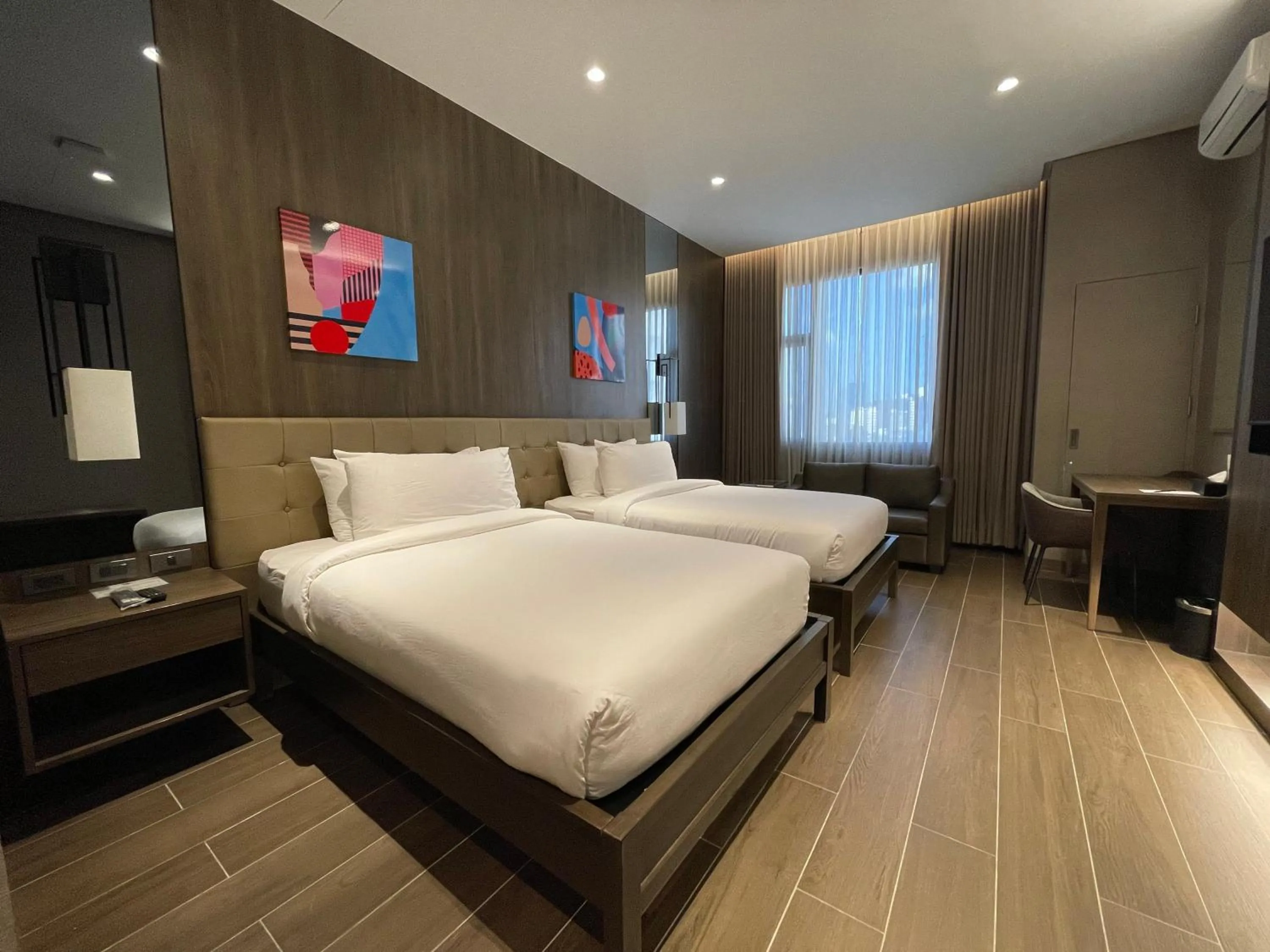 Deluxe Twin Room in Hotel A and A Quezon City powered by Cocotel