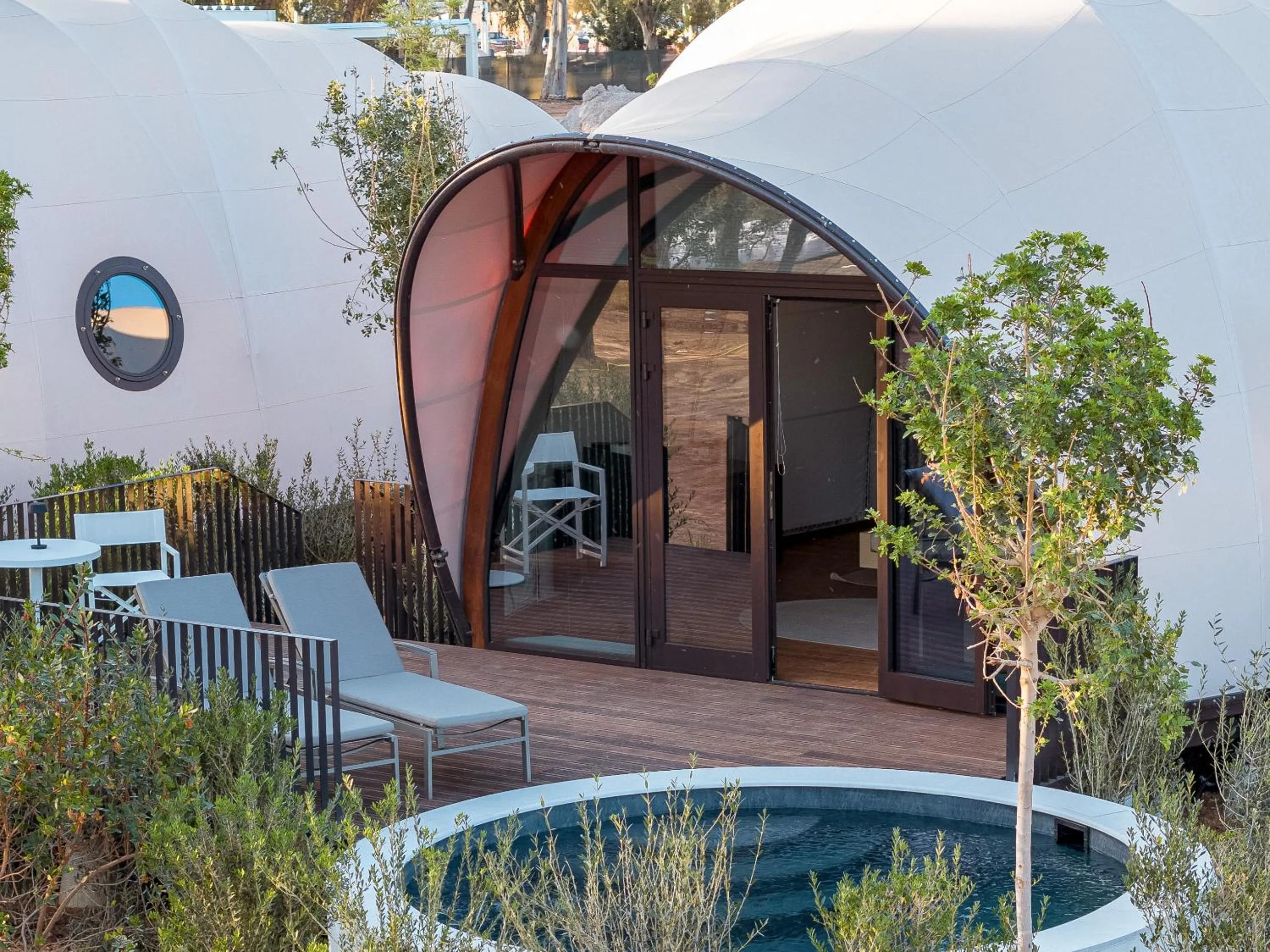 Couples Cabana with Plunge Pool in 91 Athens Riviera, The Resort