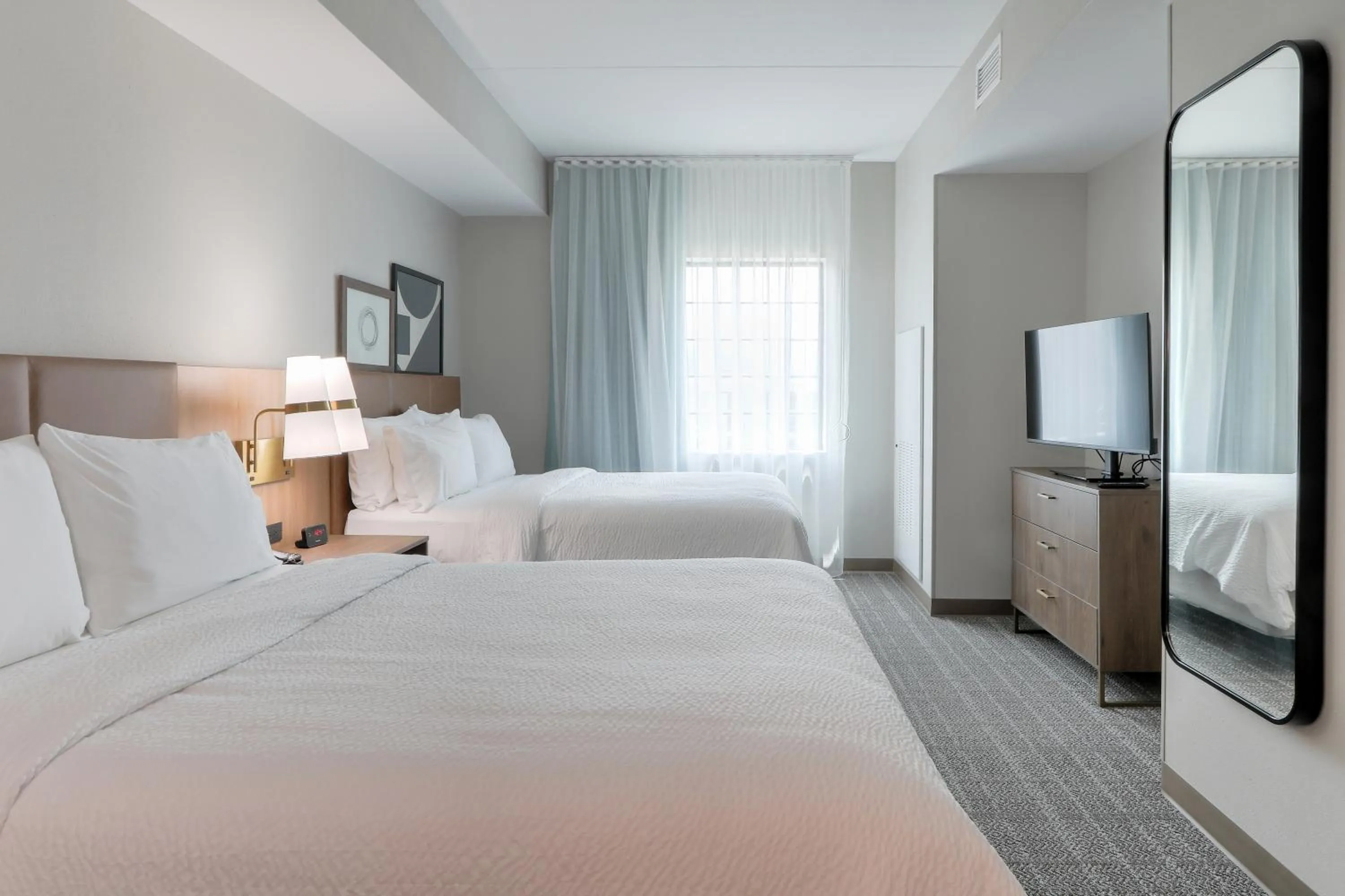 One-Bedroom Queen Suite with Two Queen Beds and Balcony - Mountain View in Staybridge Suites Pigeon Forge - Smoky Mtns by IHG