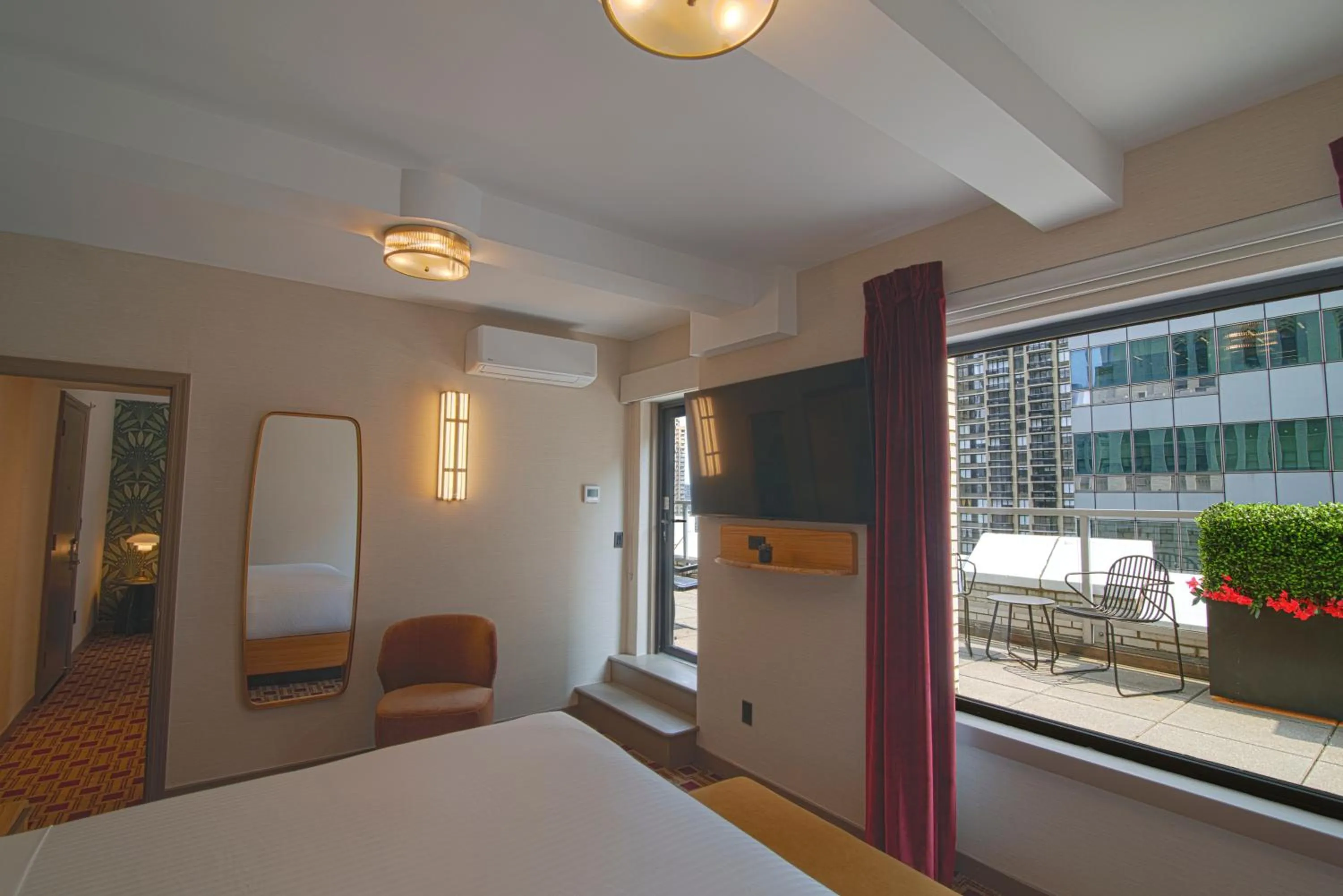 Marquee 1 King Suite with Terrace in Hotel Edison Times Square