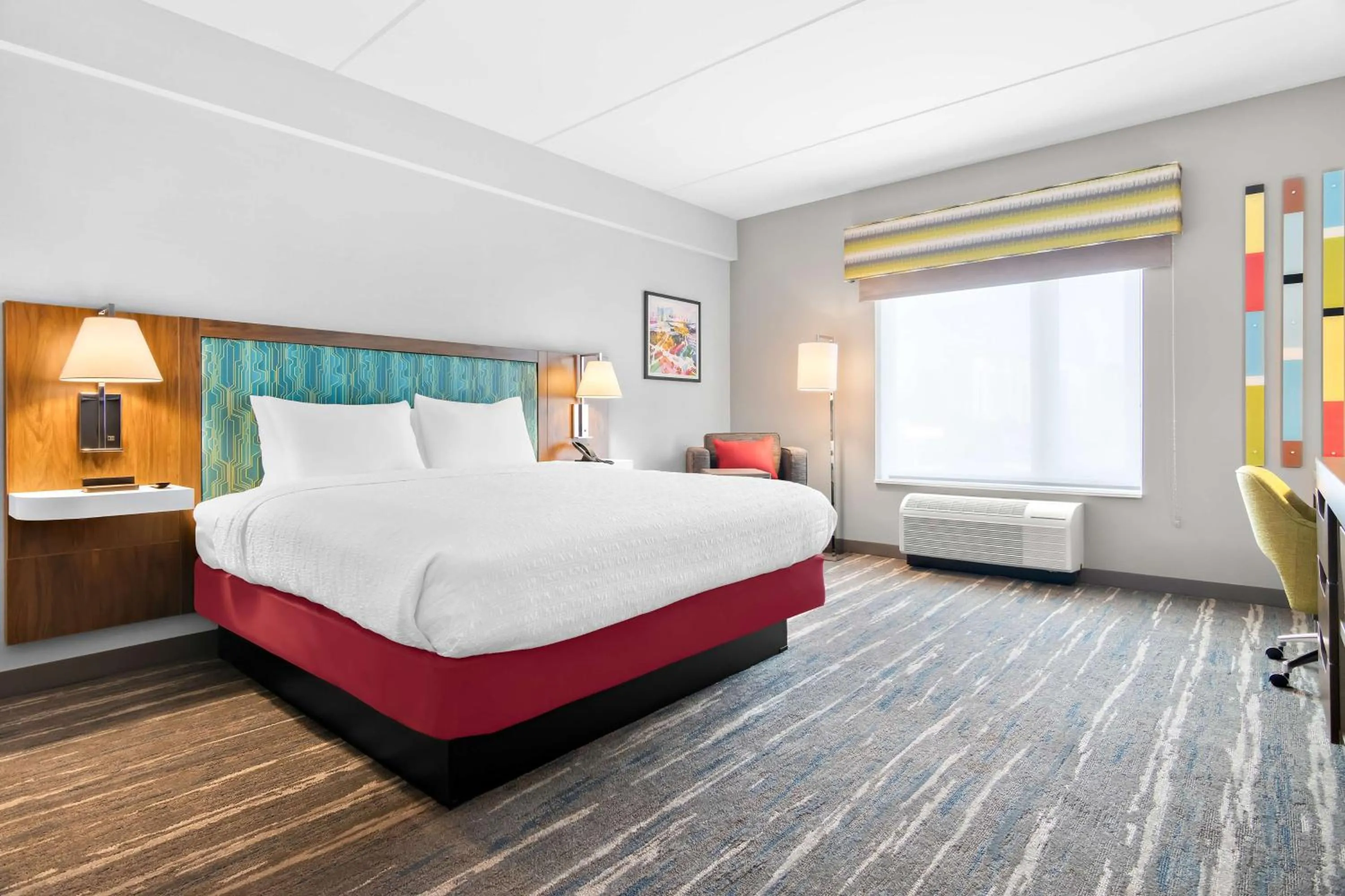 King Room in Hampton Inn & Suites Chicago Medical District Uic