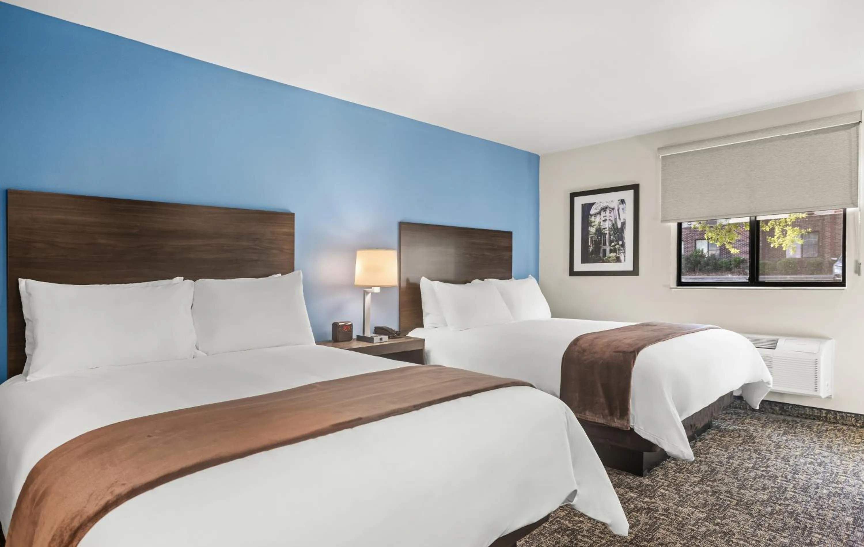 Deluxe Queen Room with Two Queen Beds in My Place Hotel-Savannah Airport/Pooler, GA