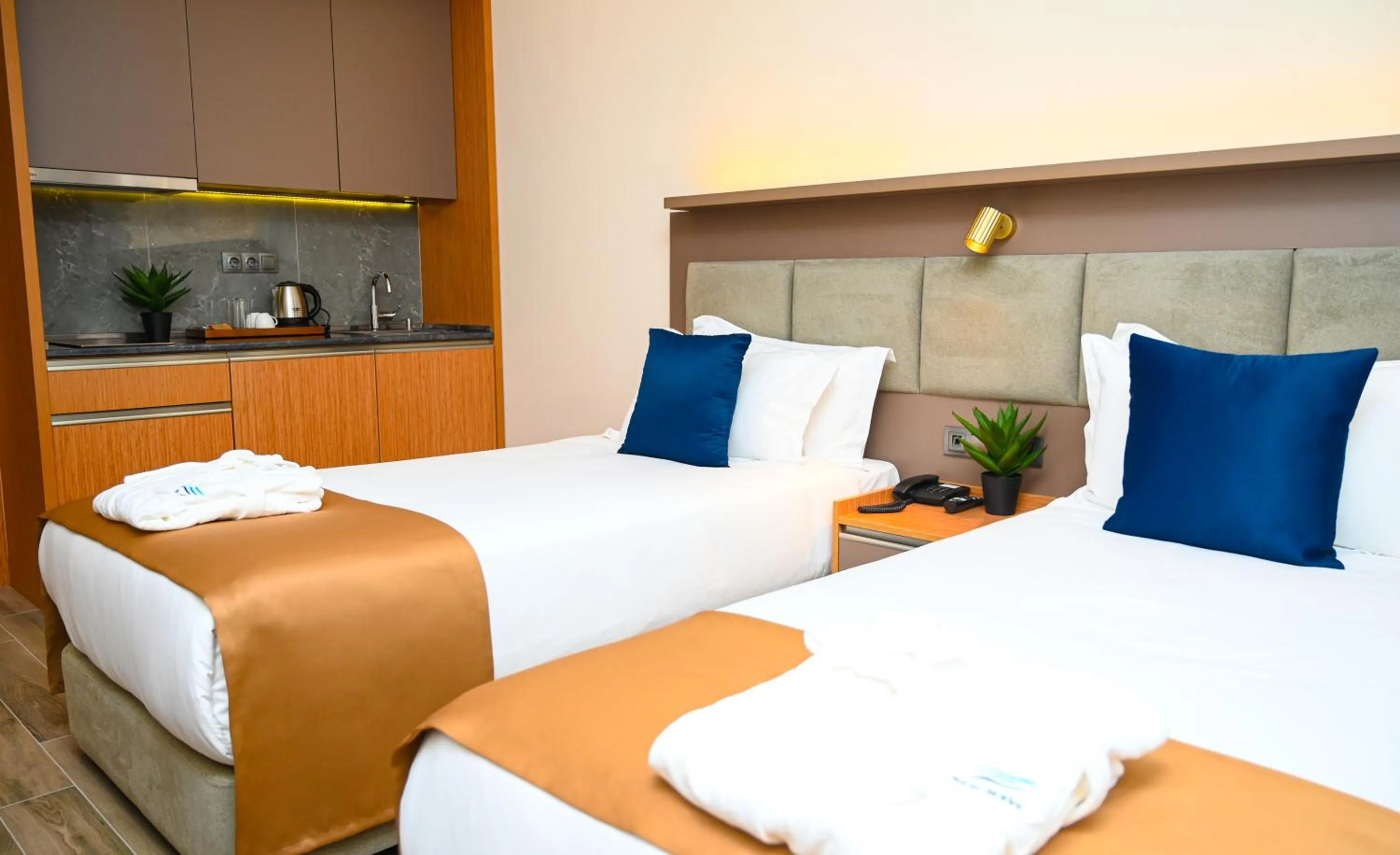 Twin Room in New Wave Apart-Hotel
