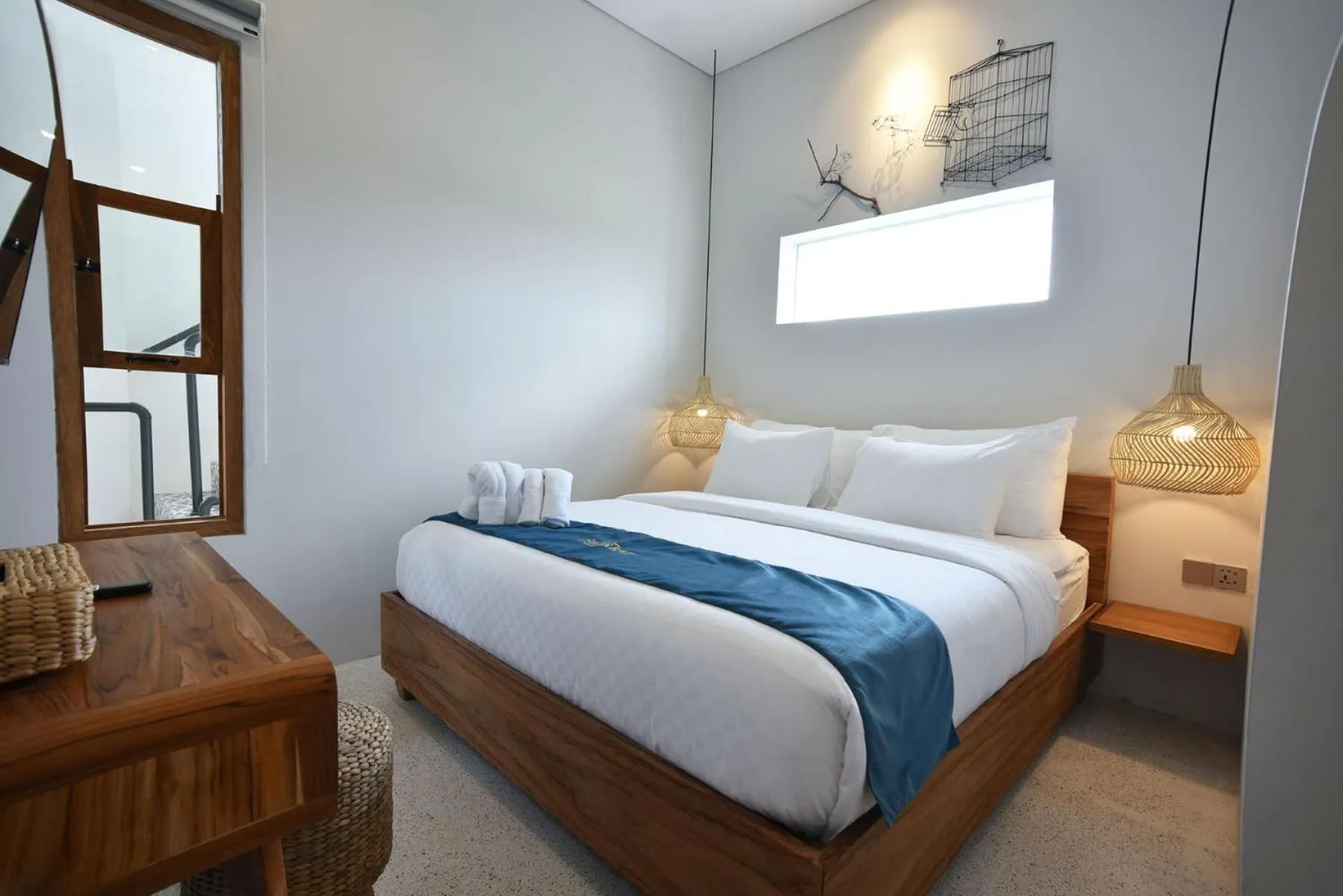 Deluxe Room (2 Adults + 1 Child) in Sangkar Cottage & Eatery