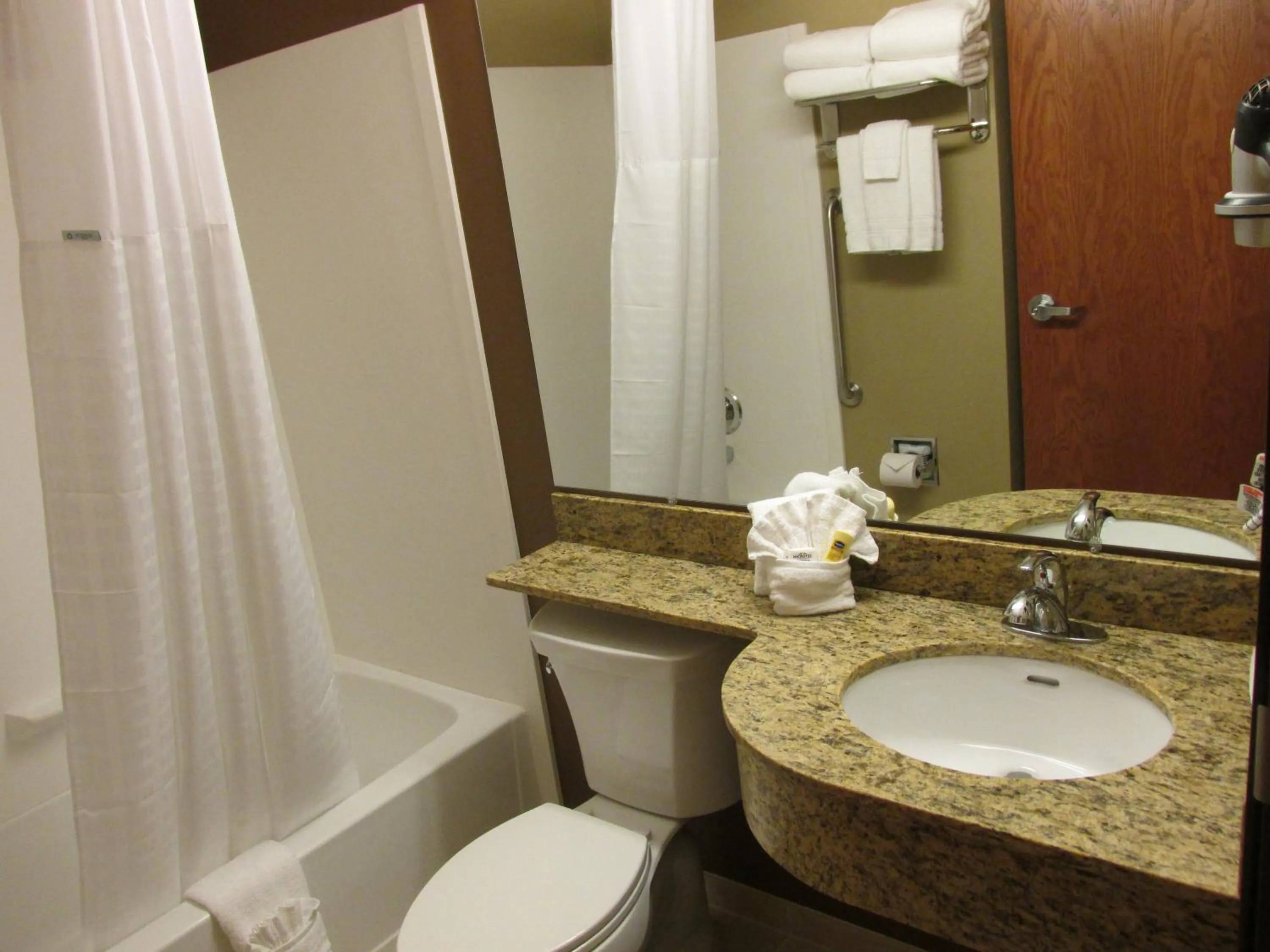 2 Queen Beds, Mobility/Accessible Room, Bathtub w/ Grab Bars, Non-Smoking in Microtel Inn & Suites by Wyndham