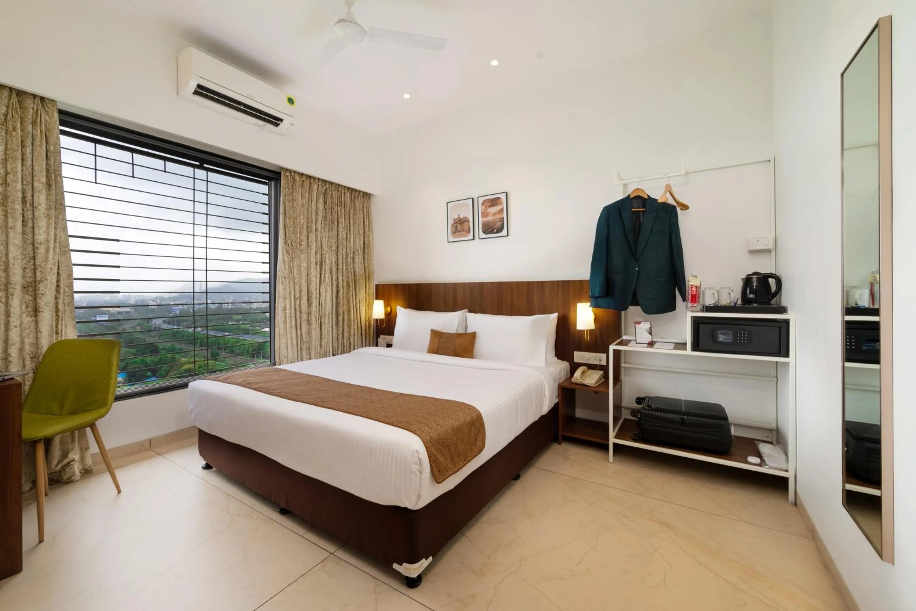 Deluxe Double Room - single occupancy in Freesia Residency By Express Inn - Navi Mumbai