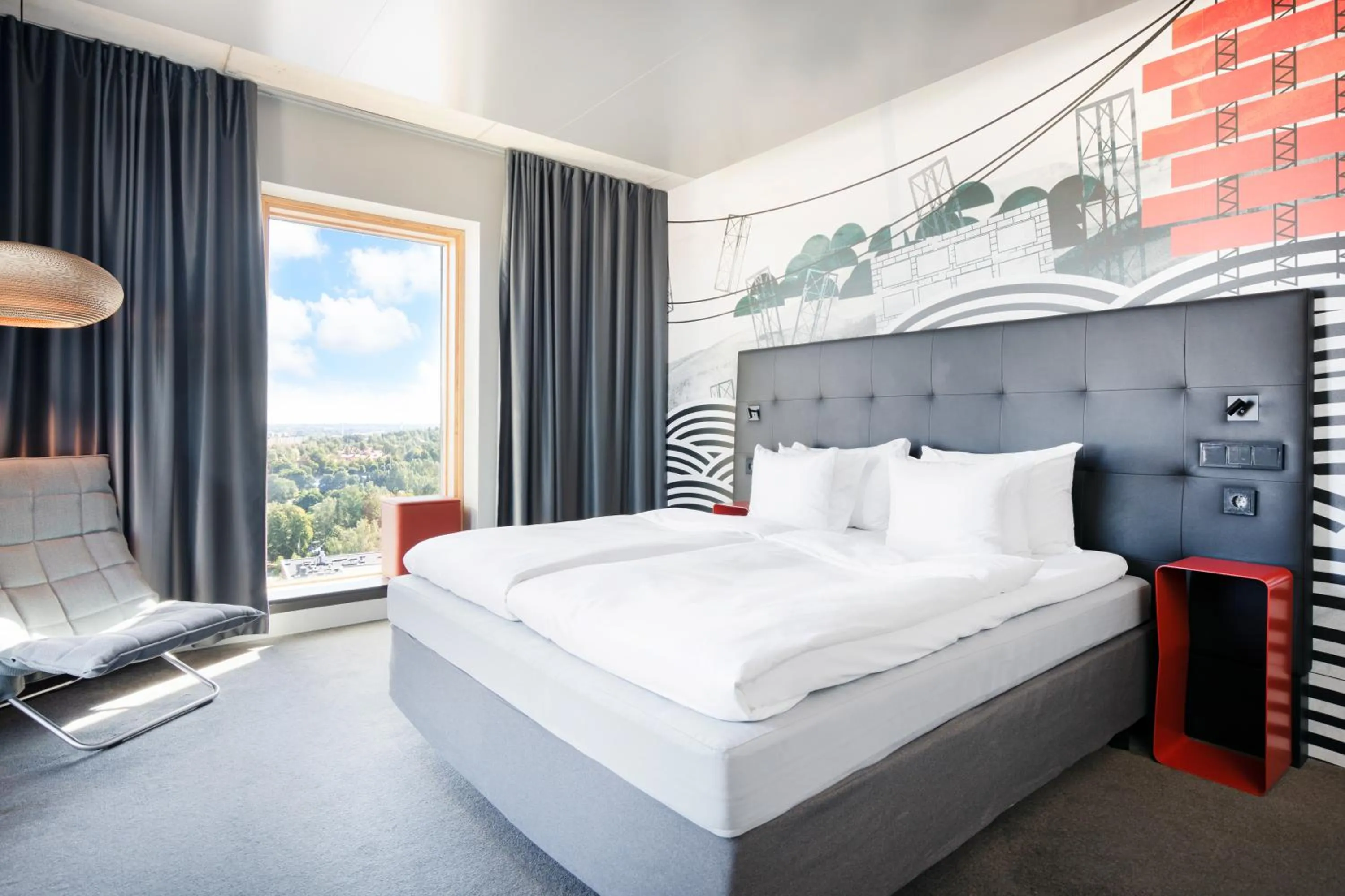 Deluxe King Room with Extra Bed in Solo Sokos Hotel Torni Tampere