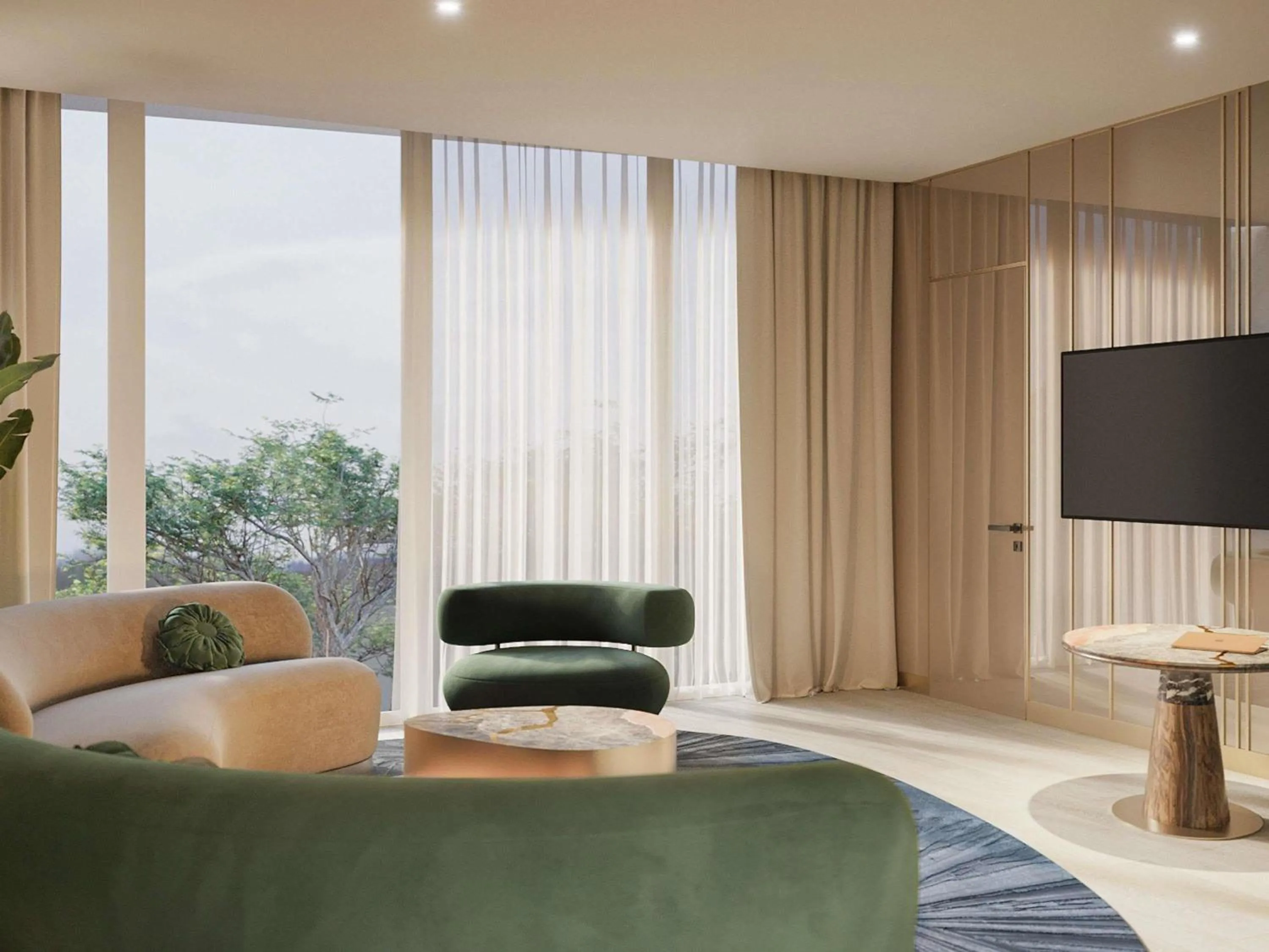 Gem King Suite with Forest View in Gem Forest Hotel Nairobi - MGallery Collection