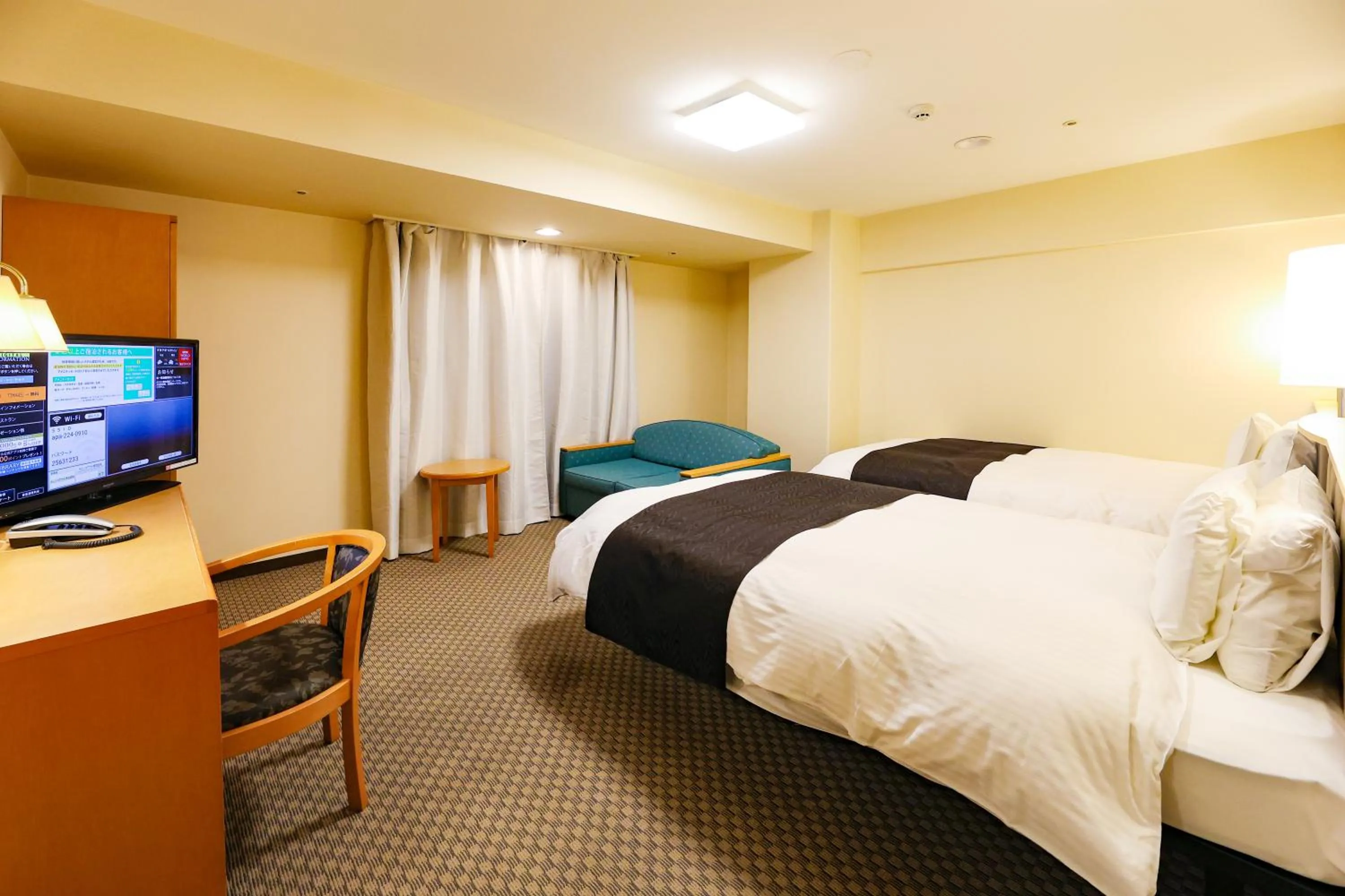 Deluxe Twin Room - single occupancy in APA Hotel Obihiro Ekimae