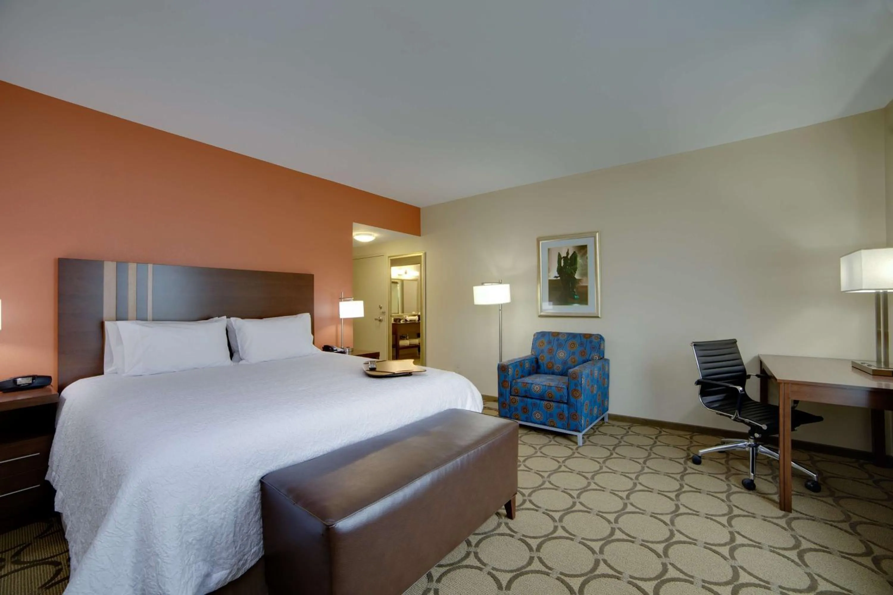 King Room with Accessible Tub - Mobility and Hearing Access/Non-Smoking in Hampton Inn & Suites Philadelphia/Bensalem