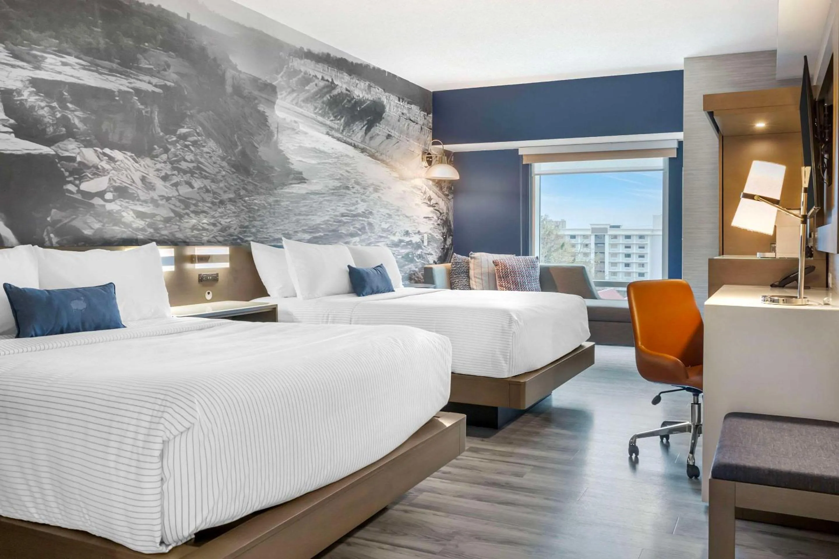 Quadruple Room with Two Queen Beds - Non Smoking in Cambria Hotel Niagara Falls