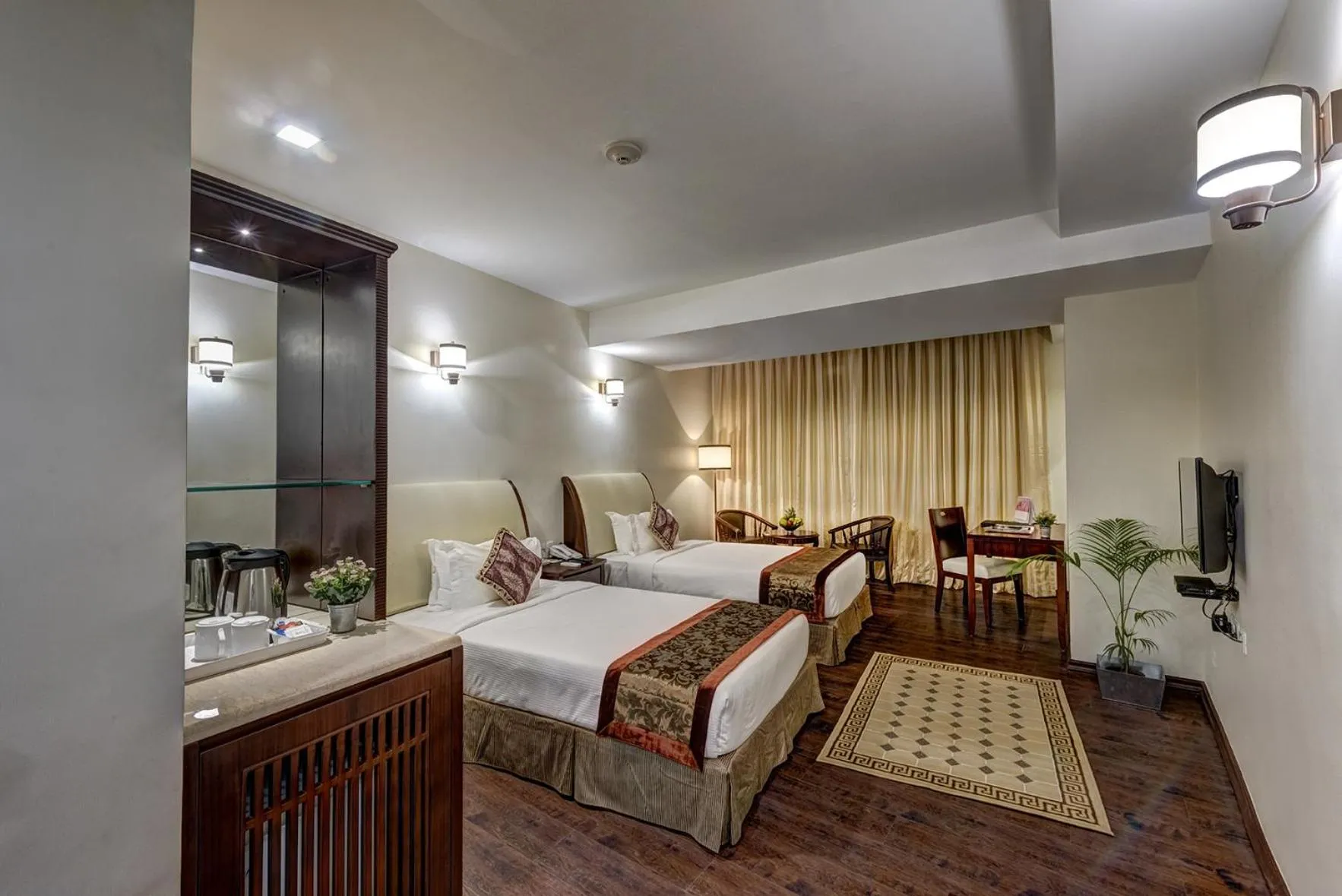 Deluxe Double or Twin Room - single occupancy in The Fern Residency Galaxy Mall