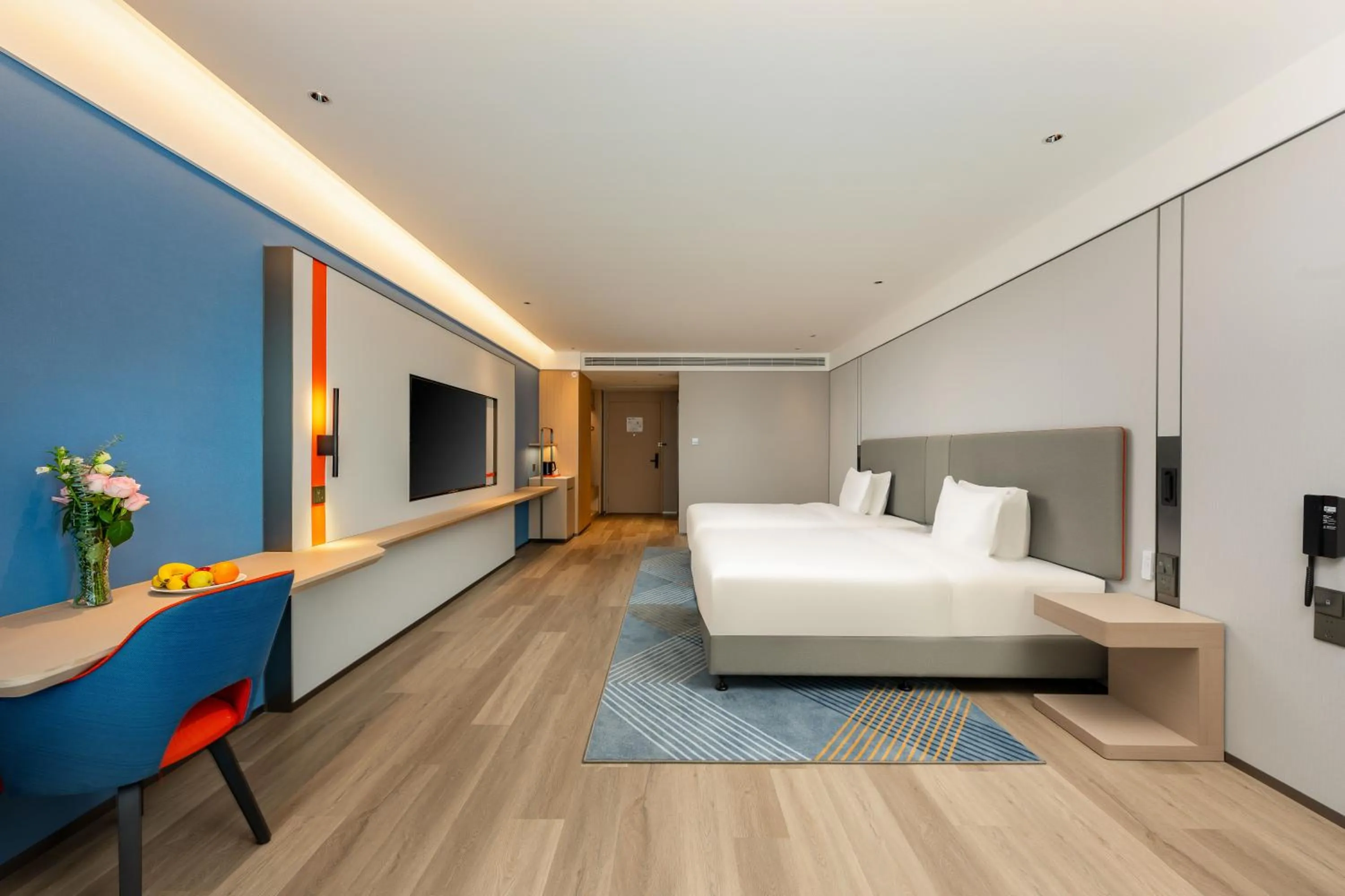 Double Room with Two Double Beds - Disability Access in Holiday Inn Express Nanjing Riverside by IHG