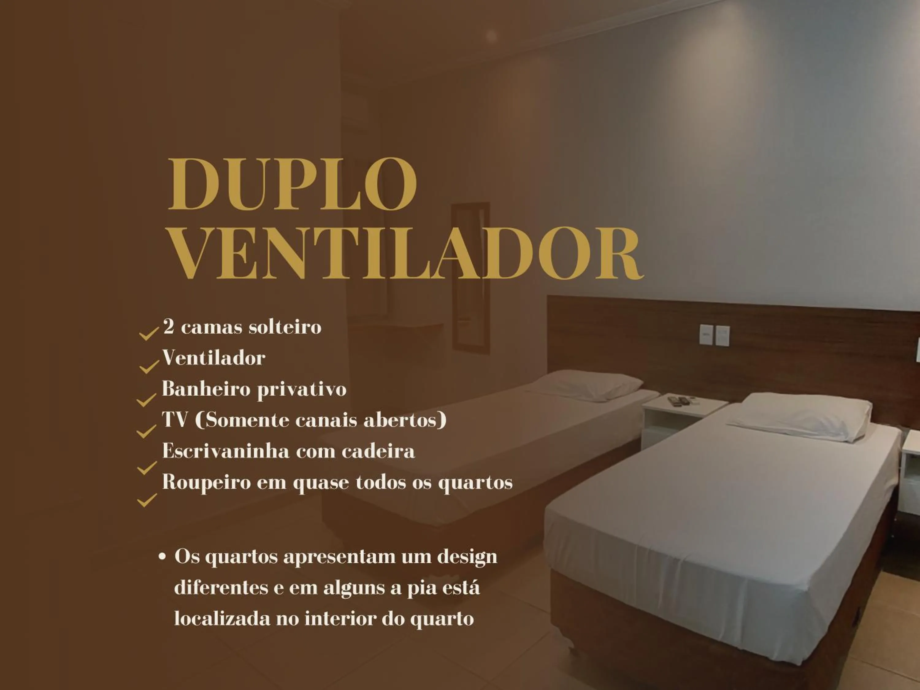 Budget Double Room with fan in HLN Hotel - Expo - Anhembi