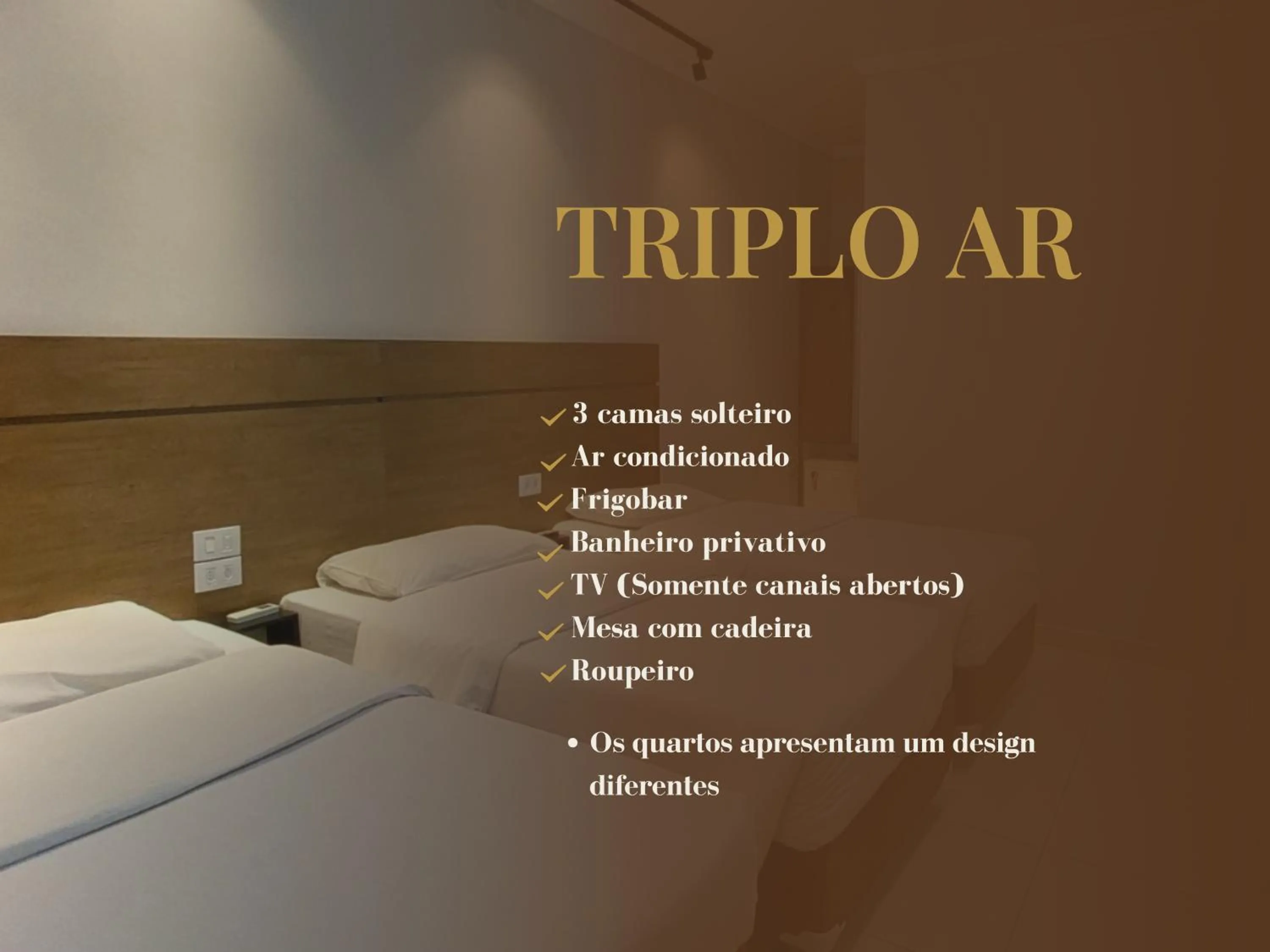 Superior Triple Room with Air conditioning in HLN Hotel - Expo - Anhembi