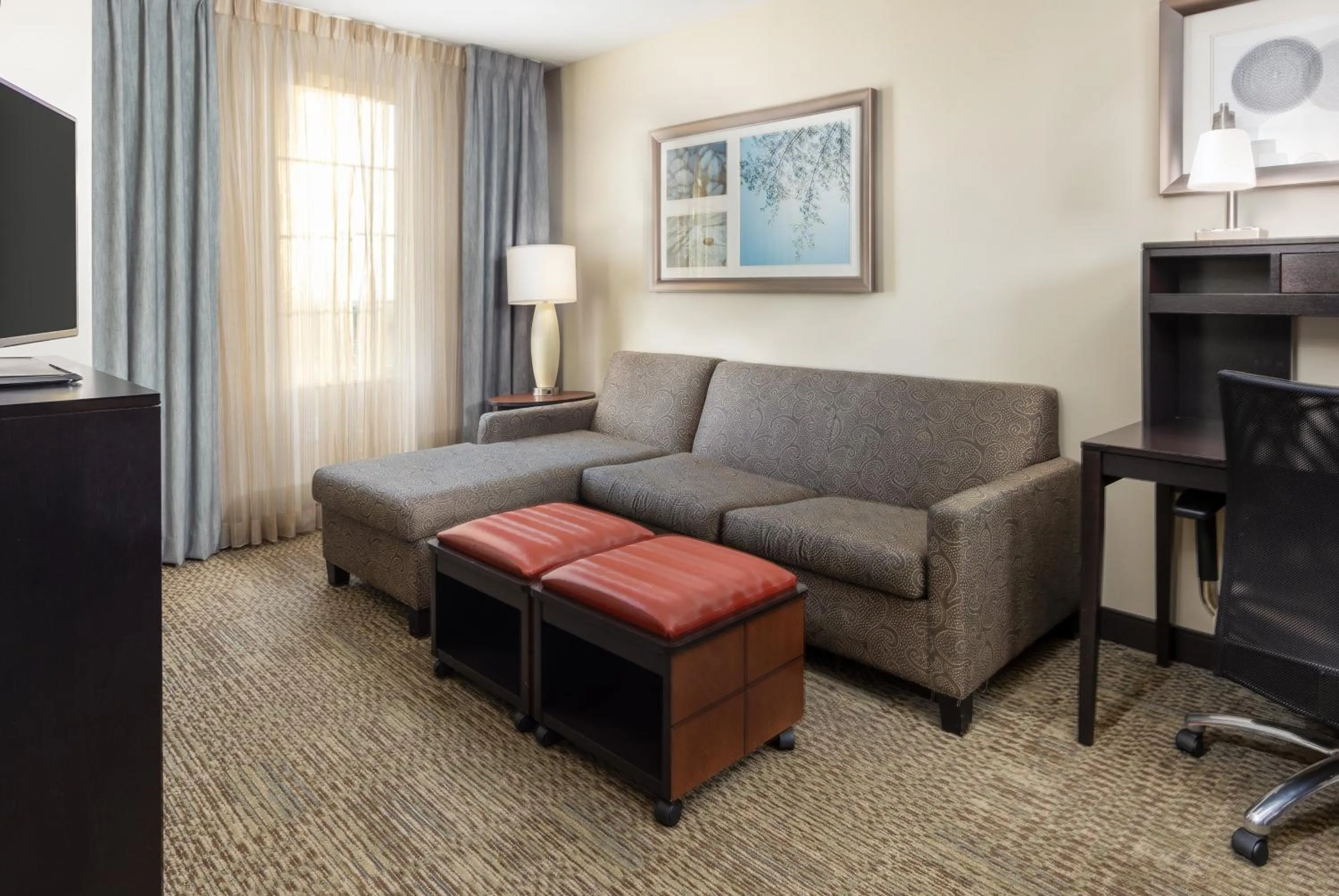 Two Bedroom Suite with One Queen Bed and Two Double Beds - Non-Smoking in Staybridge Suites Sacramento-Folsom by IHG