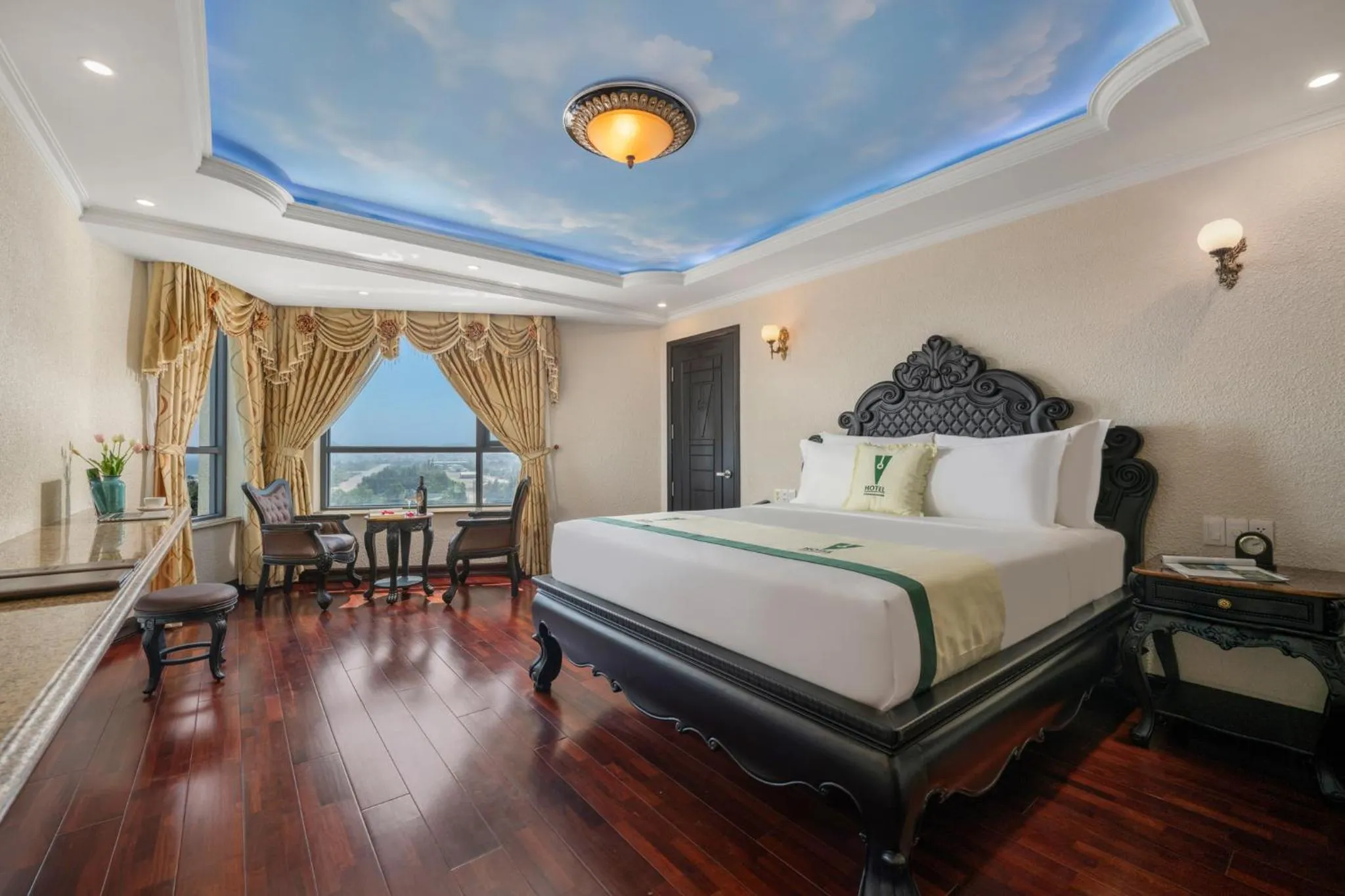 Premier Double Room with Ocean and Mountain View in V-Hotel Da Nang Beach