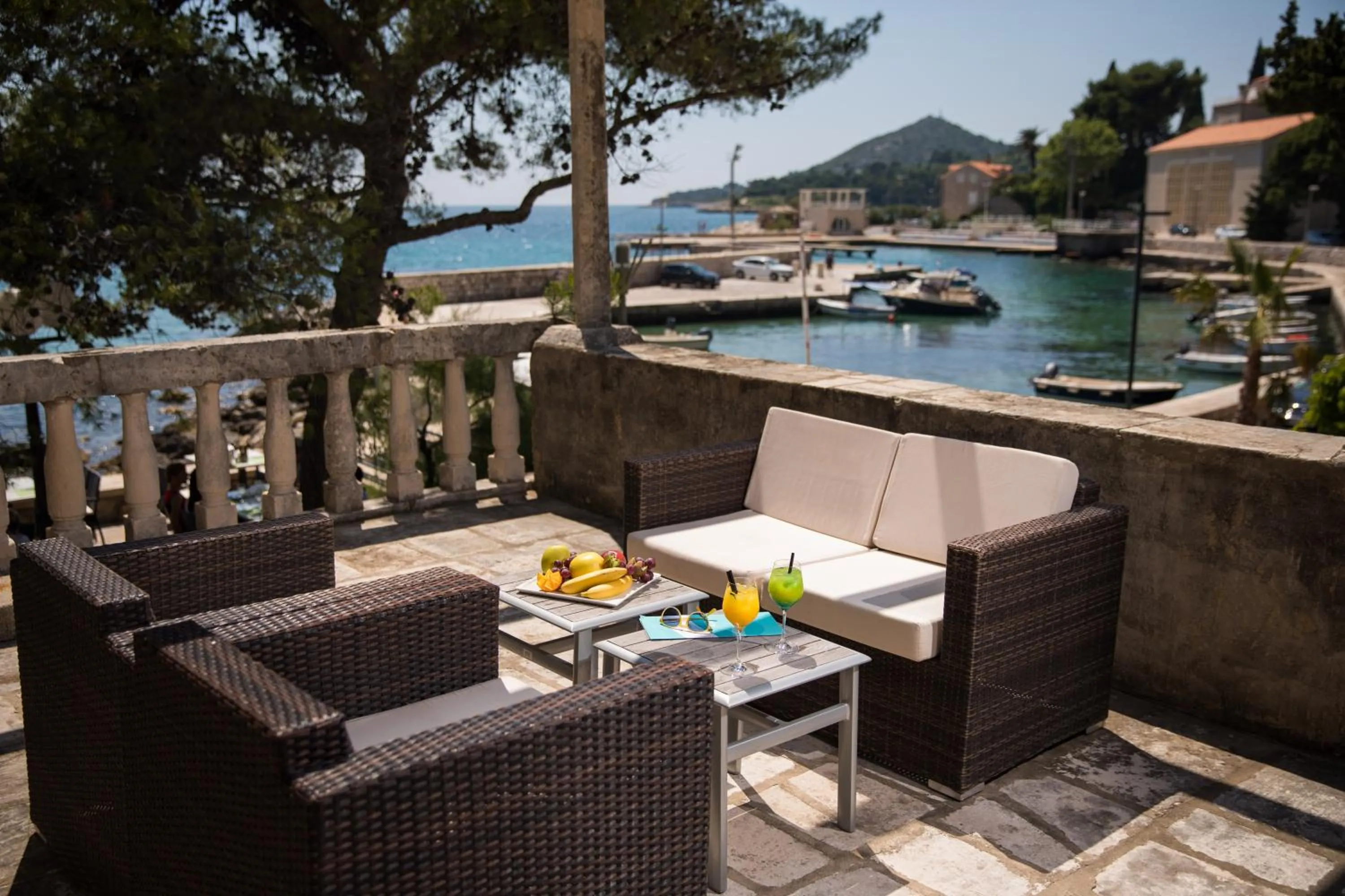 Suite with Sea View and Terrace - Annex in Maistra Select Mlini Hotel