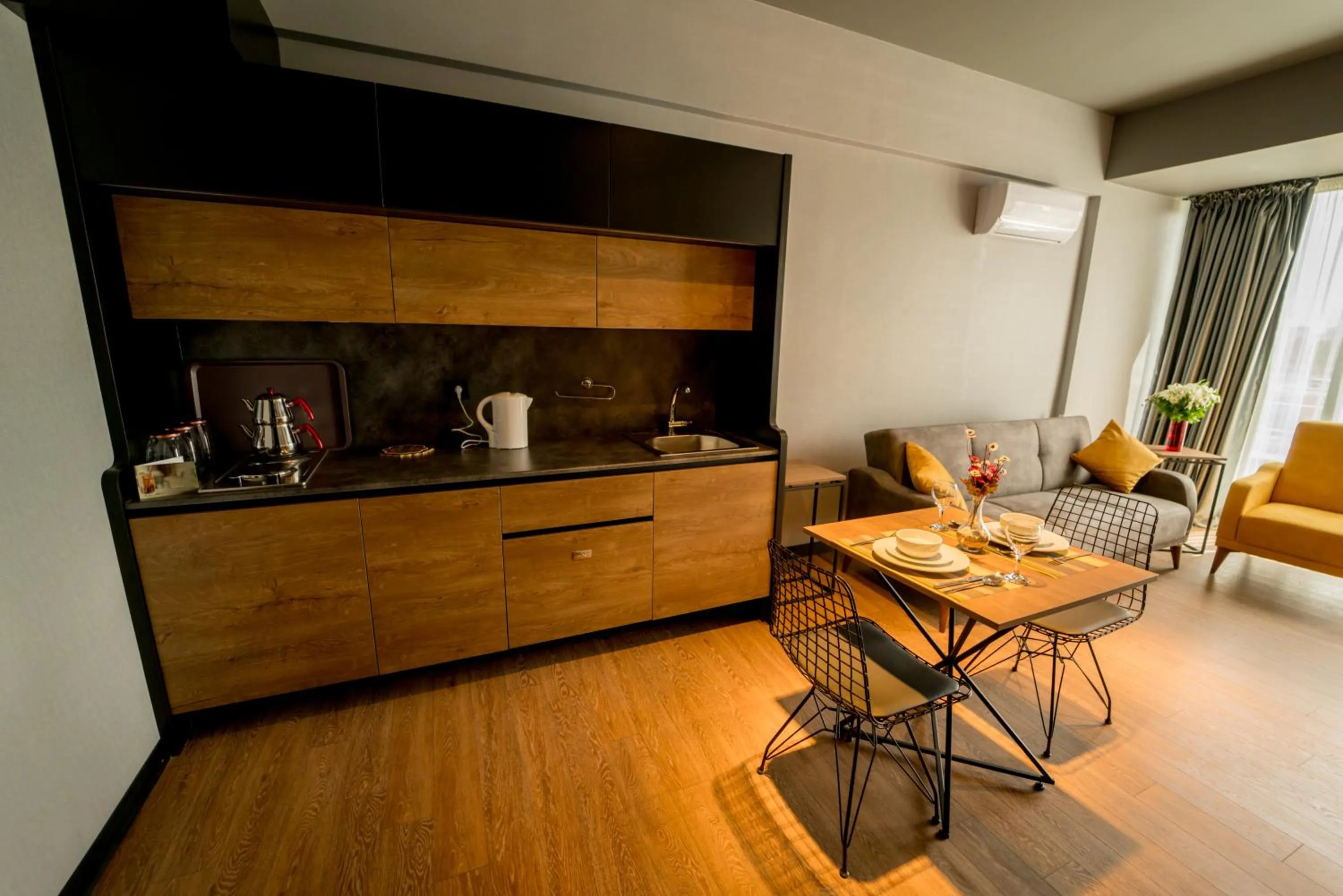 Deluxe Apart Double Room with Mountain View in The Kayseri Loft Hotel