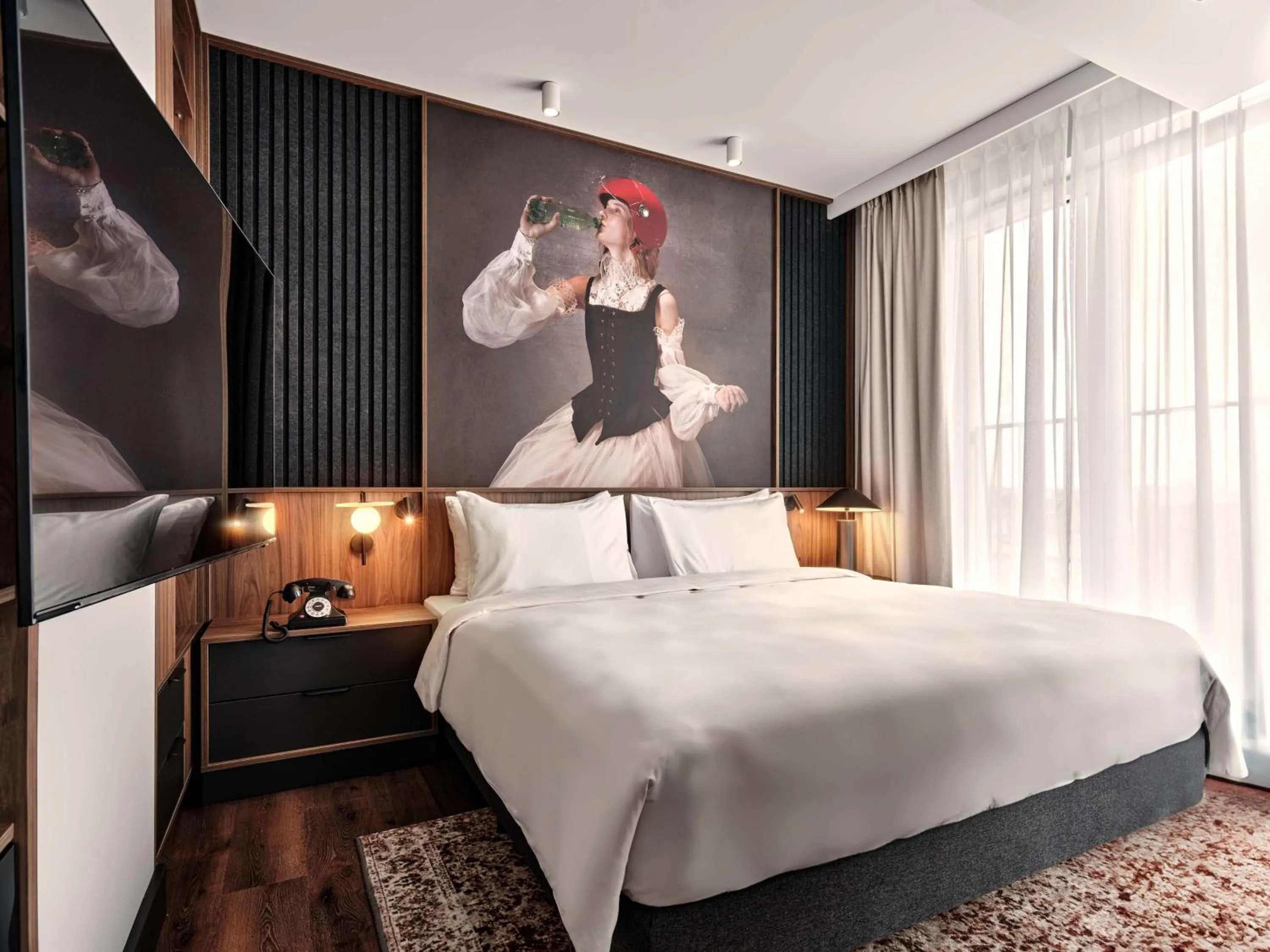 One-Bedroom Apartment with Terrace - Annex Building in Radisson RED Hotel & Radisson RED Apartments, Kraków