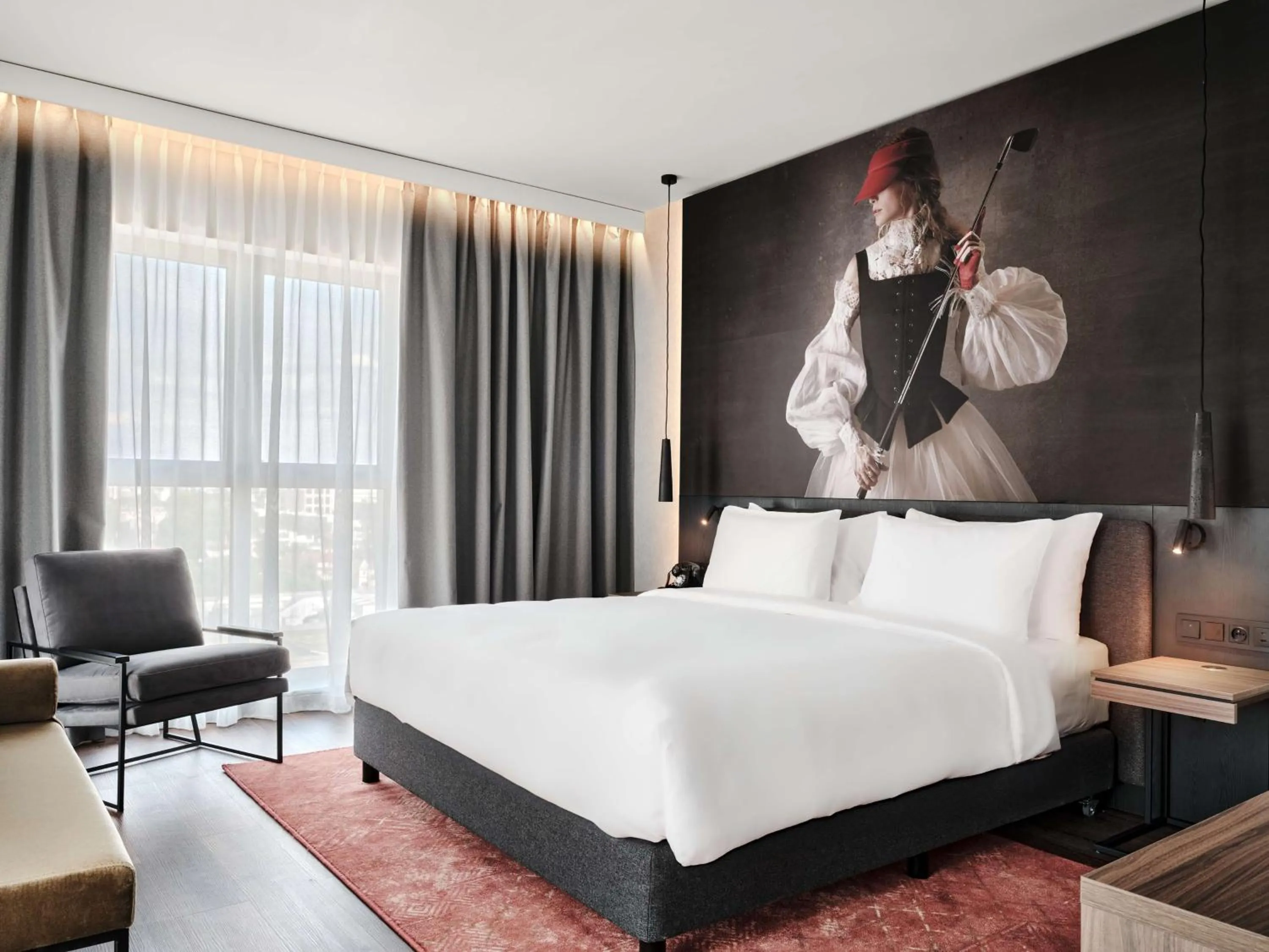 Corner Suite in Radisson RED Hotel & Radisson RED Apartments, Kraków