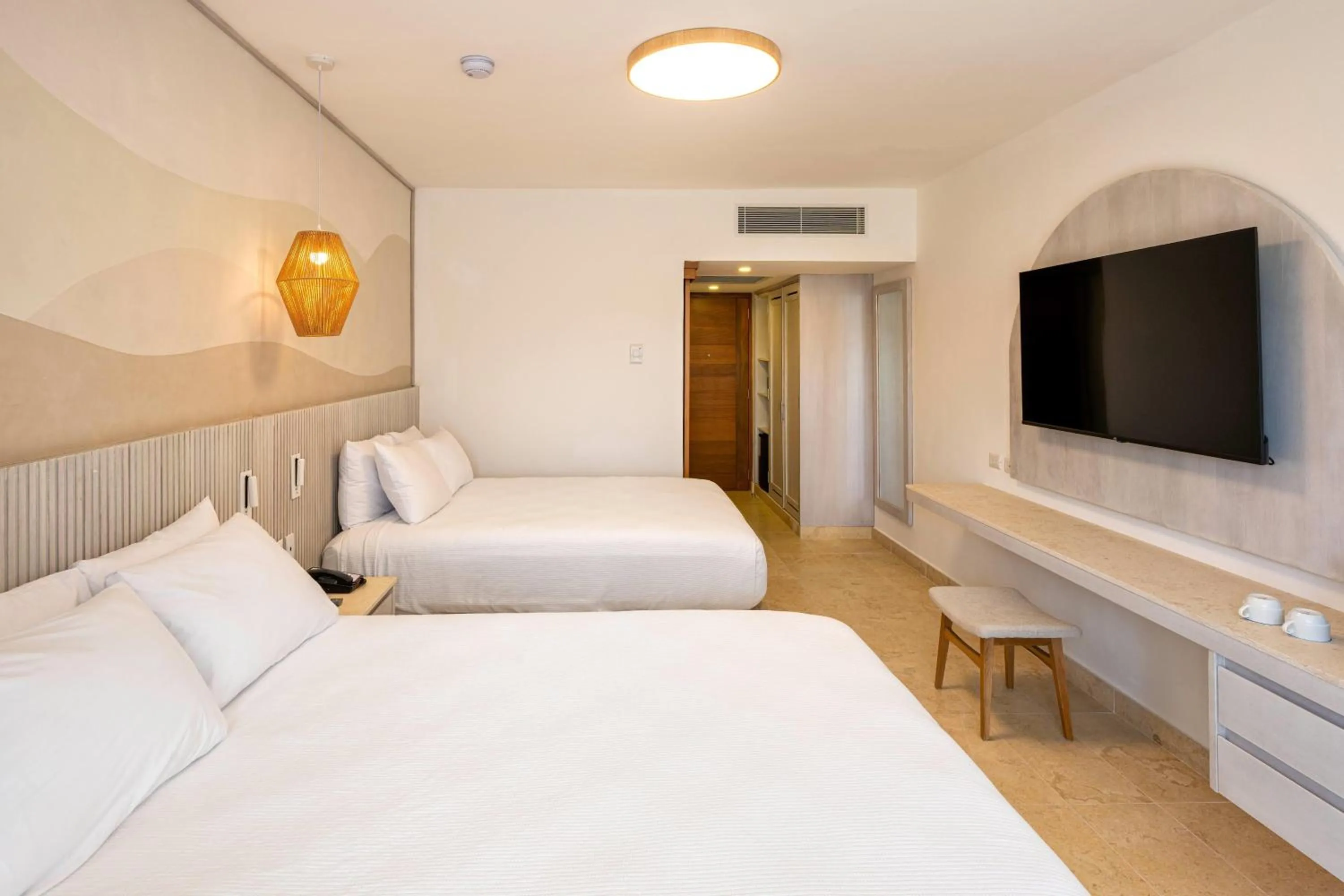 Superior Room, 2 Queen Beds - single occupancy - Non-Smoking in Viva Miches by Wyndham, a Trademark All Inclusive Resort