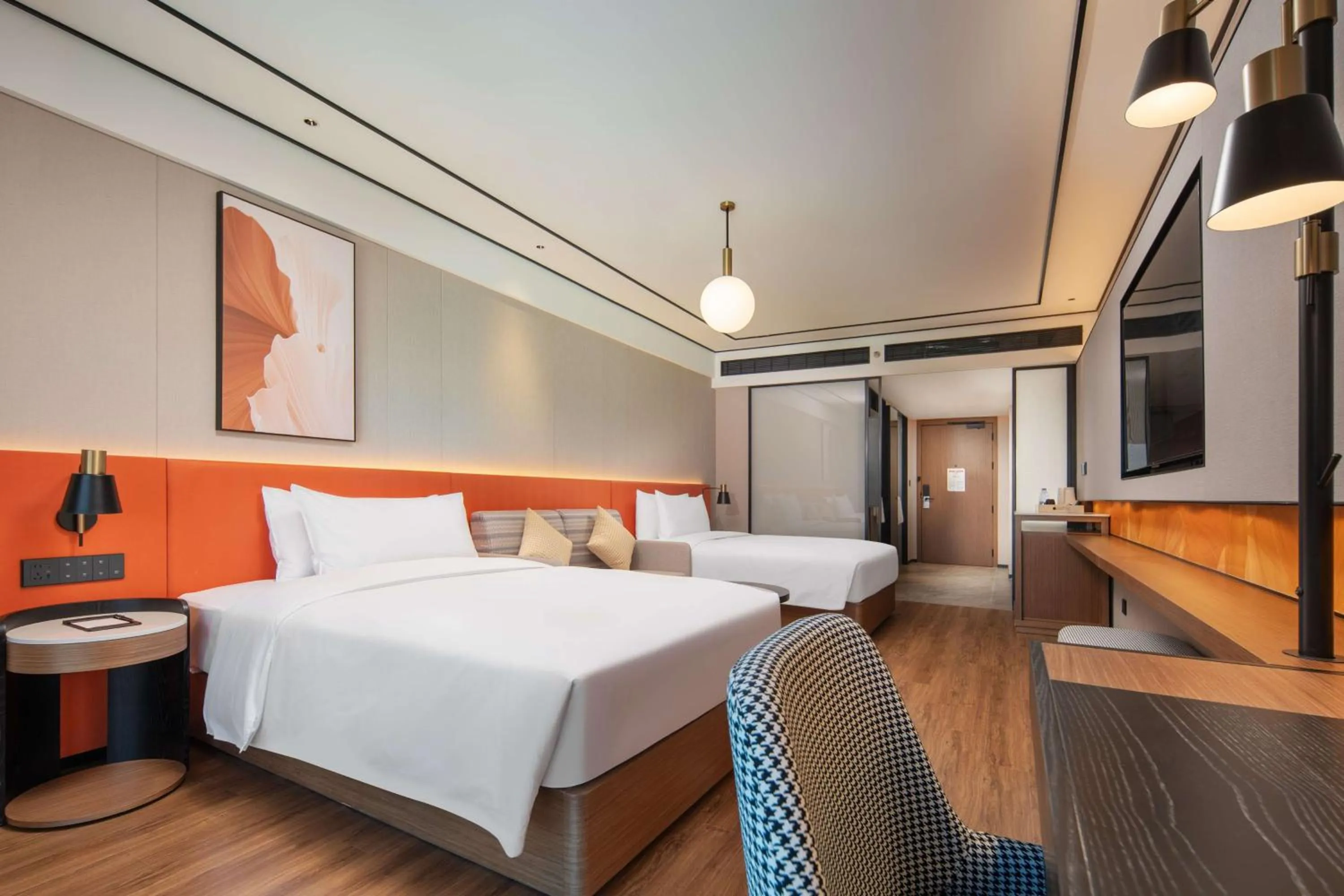 Twin Room in Hilton Garden Inn Beijing West Railway Station