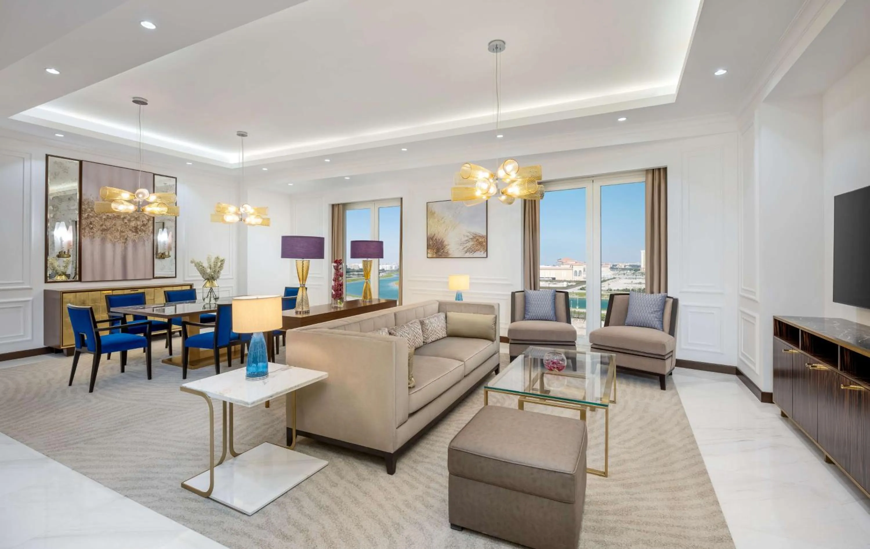 Presidential Suite in Hilton Al Khobar King Fahd Causeway