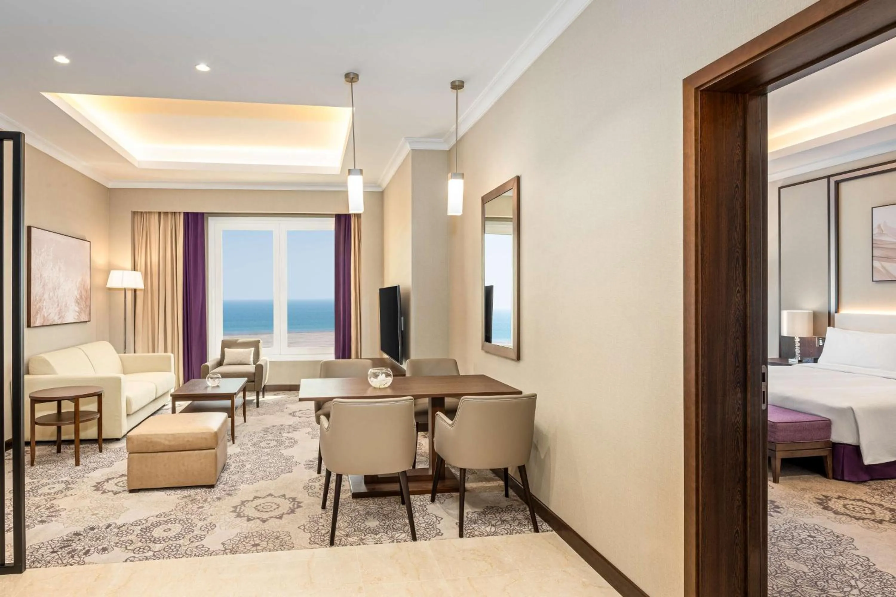 One-Bedroom Apartment with King Bed in Hilton Al Khobar King Fahd Causeway