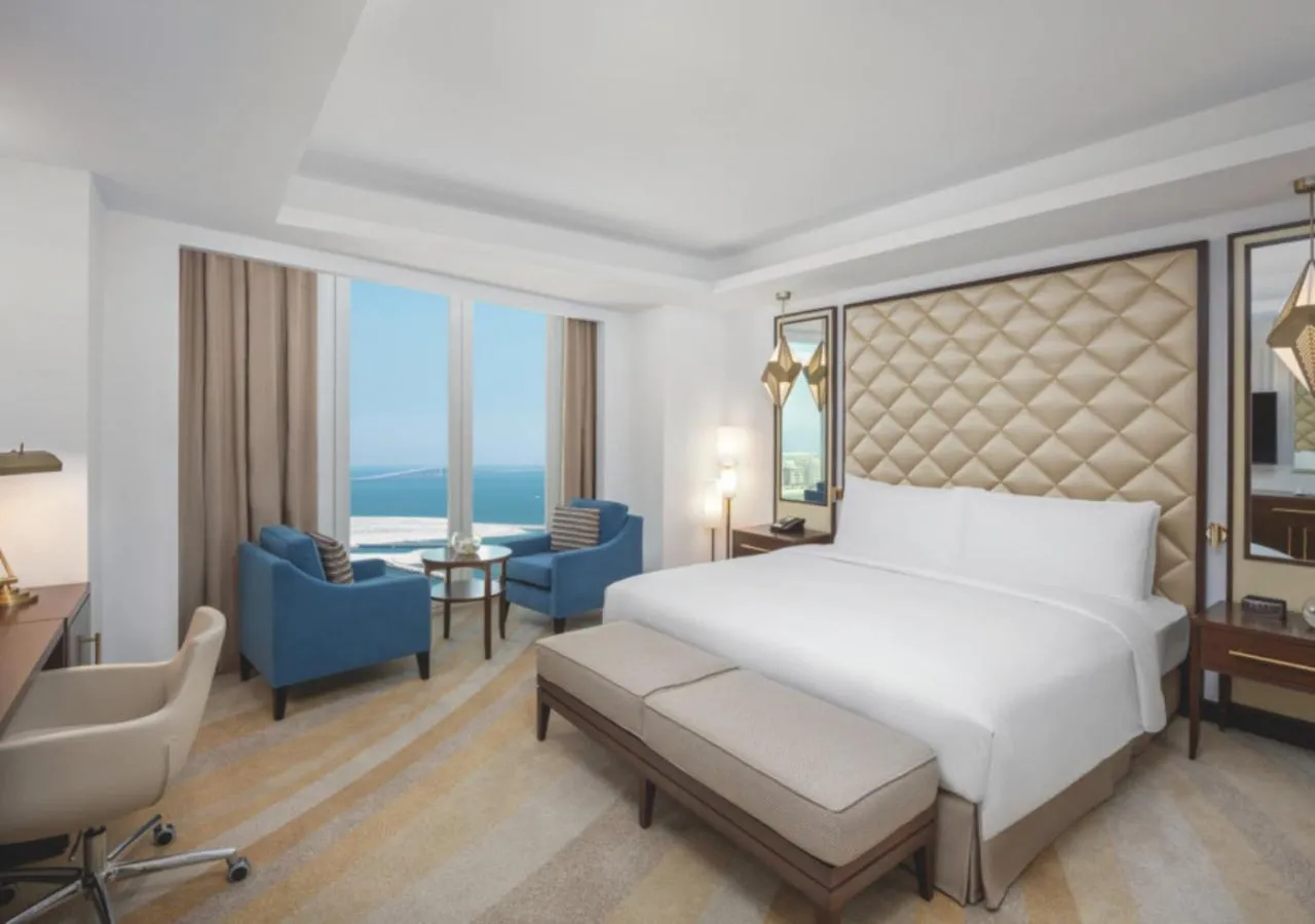 One-Bedroom King Suite with Sea View in Hilton Al Khobar King Fahd Causeway