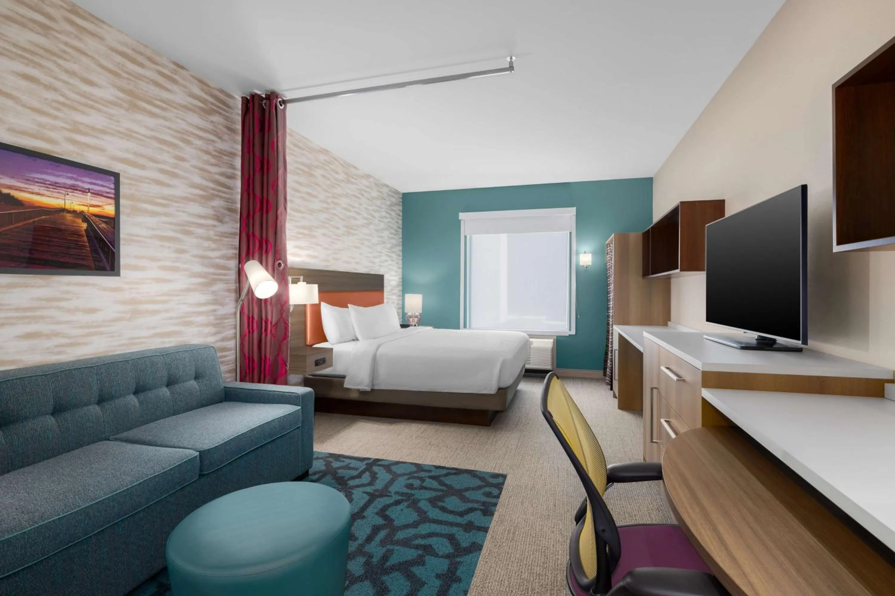 King Studio Suite in Home2 Suites By Hilton Virginia Beach Princess Anne